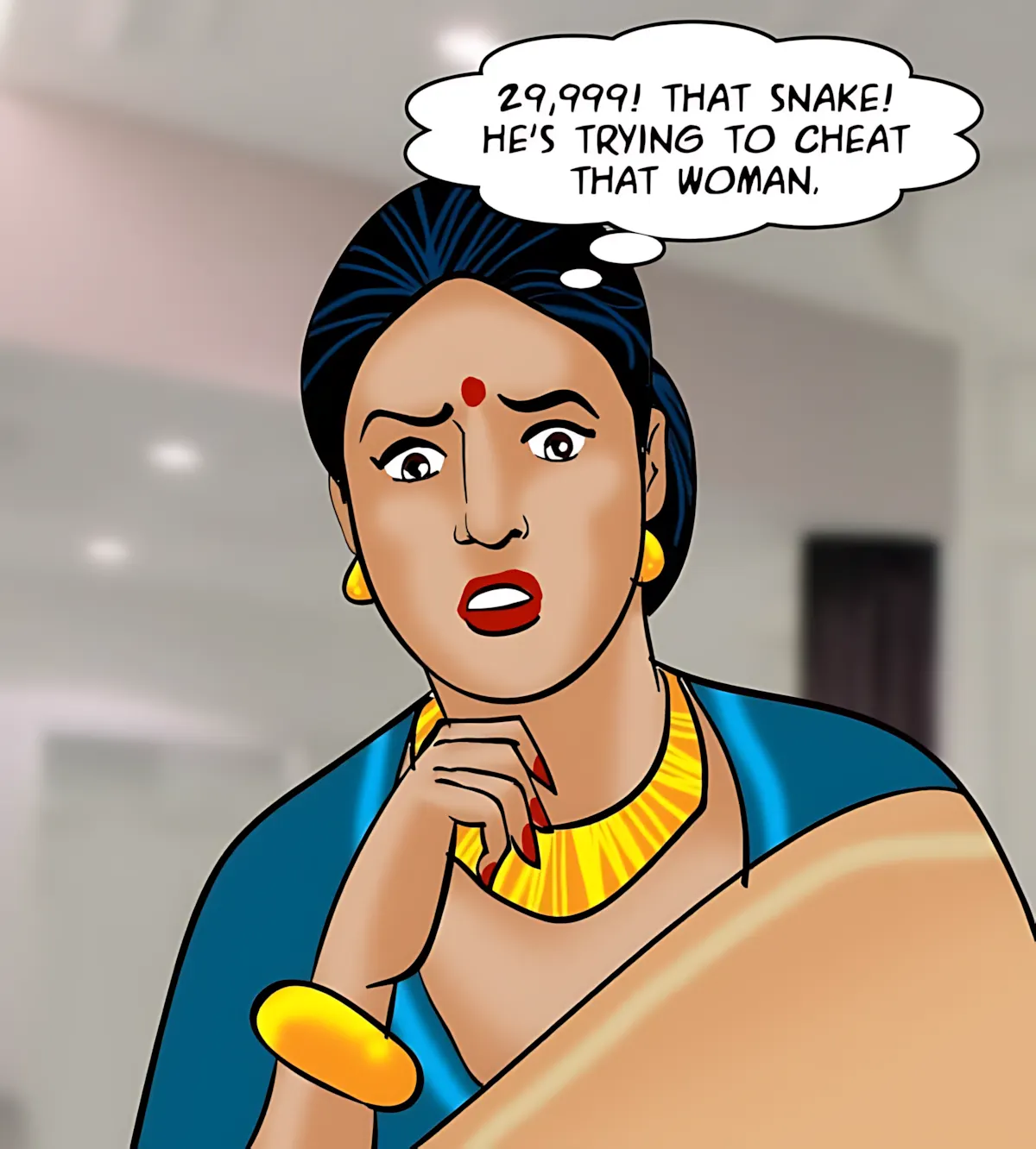 Velamma All Episodes Comics - 81 . Velamma - Episode 81 - The Salesman's Offer - Page 42