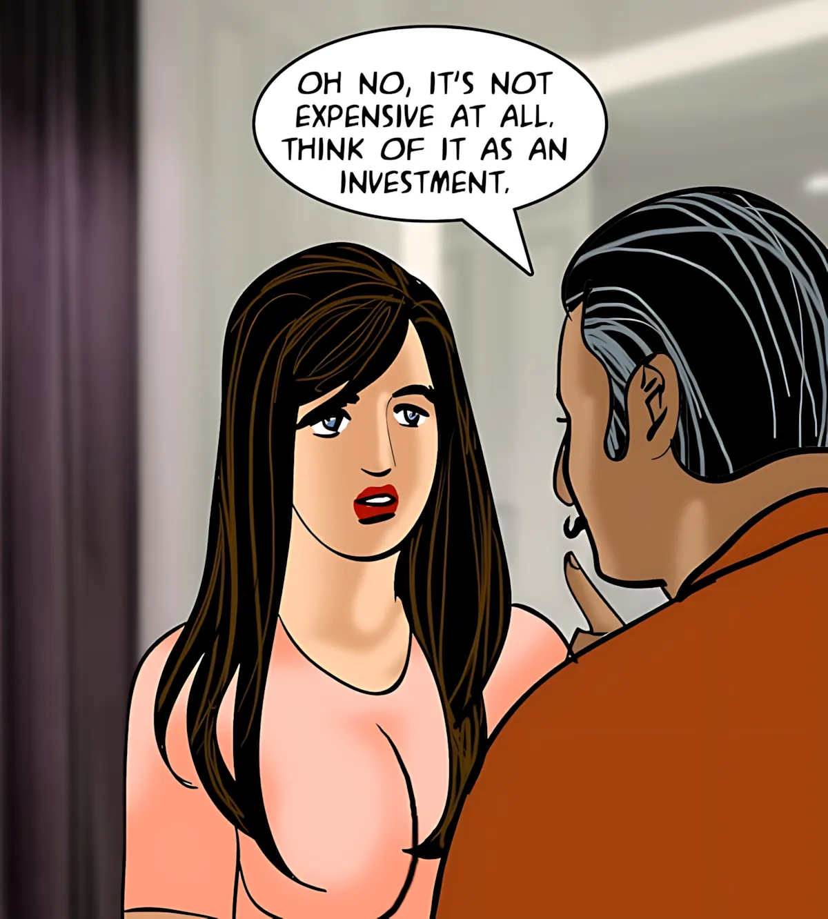 Velamma All Episodes Comics - 81 . Velamma - Episode 81 - The Salesman's Offer - Page 43