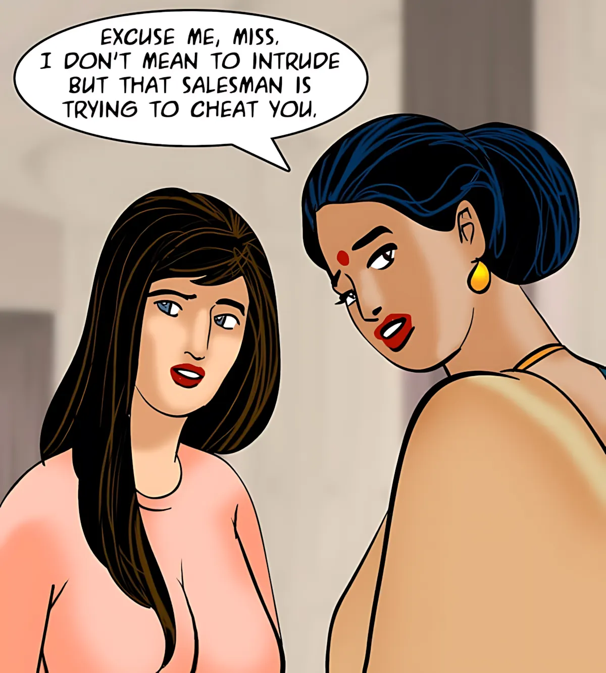Velamma All Episodes Comics - 81 . Velamma - Episode 81 - The Salesman's Offer - Page 46
