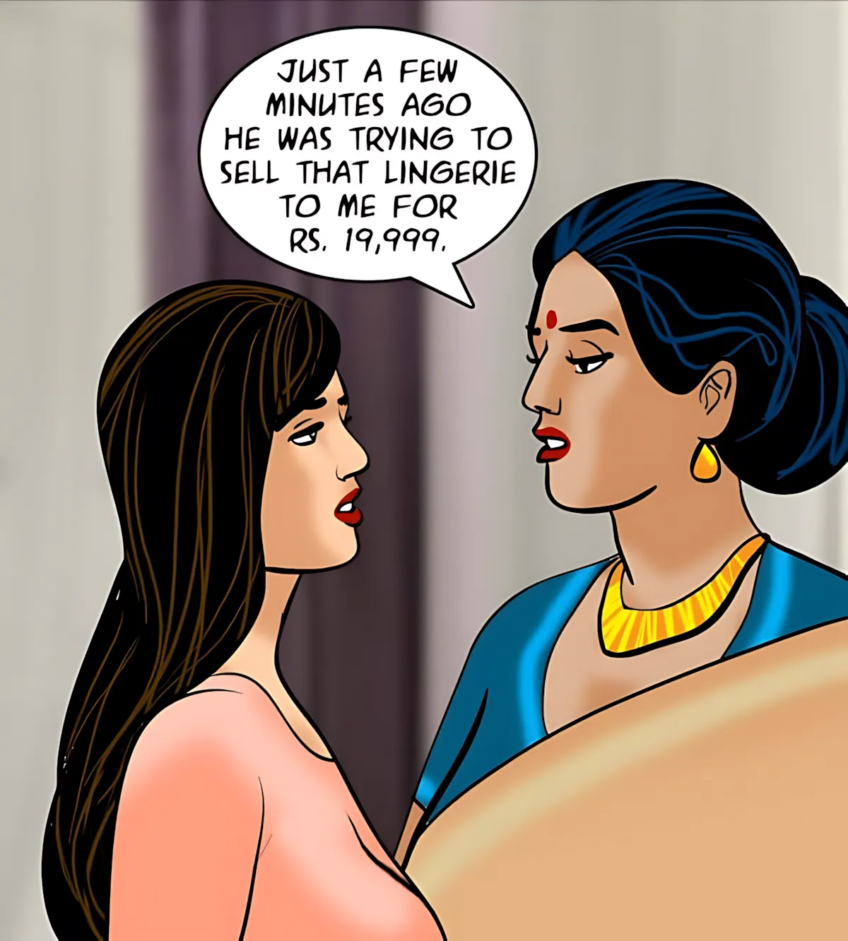 Velamma All Episodes Comics - 81 . Velamma - Episode 81 - The Salesman's Offer - Page 48