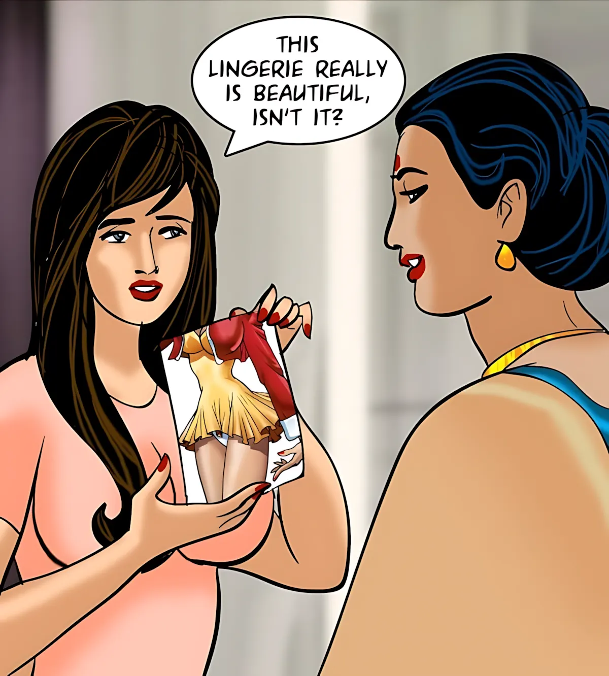 Velamma All Episodes Comics - 81 . Velamma - Episode 81 - The Salesman's Offer - Page 55