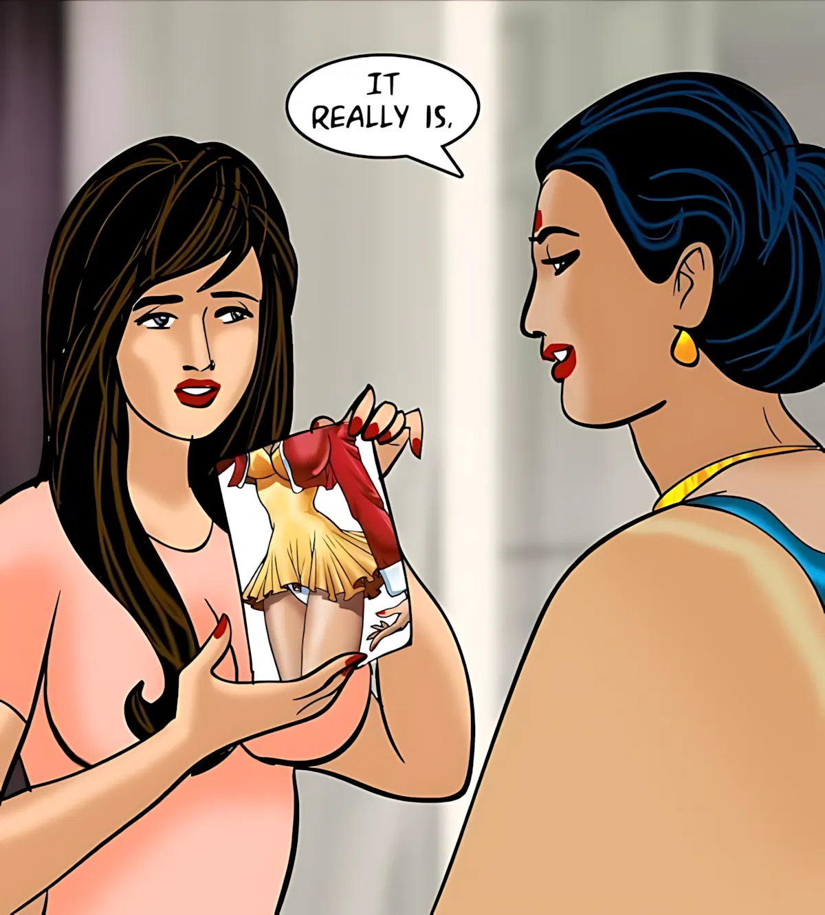 Velamma All Episodes Comics - 81 . Velamma - Episode 81 - The Salesman's Offer - Page 56