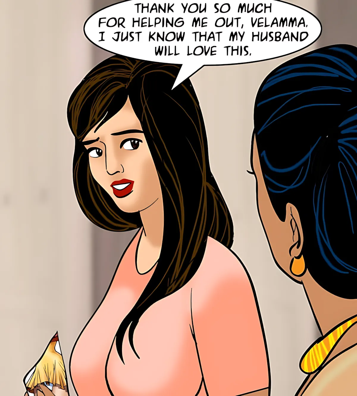 Velamma All Episodes Comics - 81 . Velamma - Episode 81 - The Salesman's Offer - Page 58