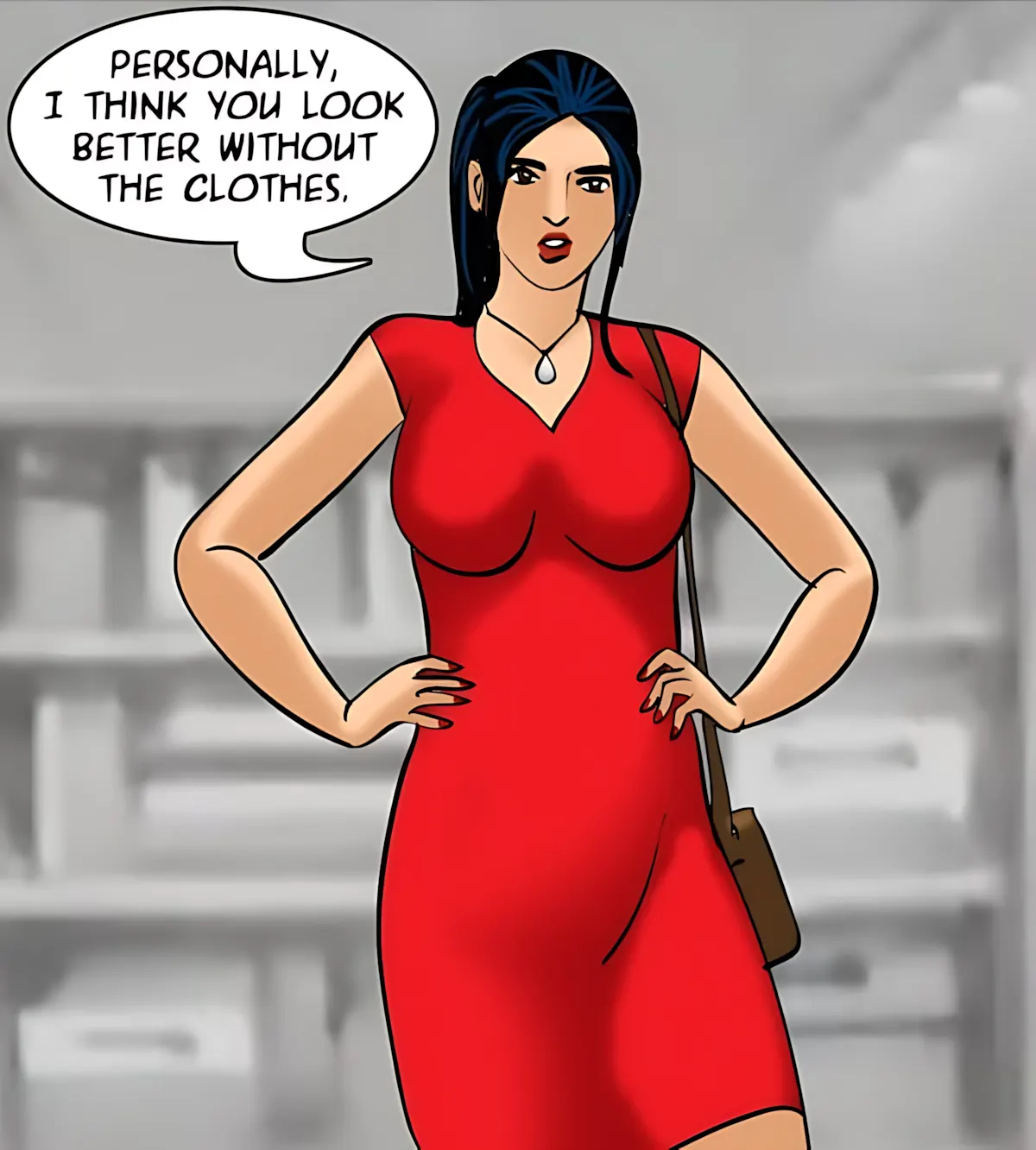 Velamma All Episodes Comics - 81 . Velamma - Episode 81 - The Salesman's Offer - Page 61