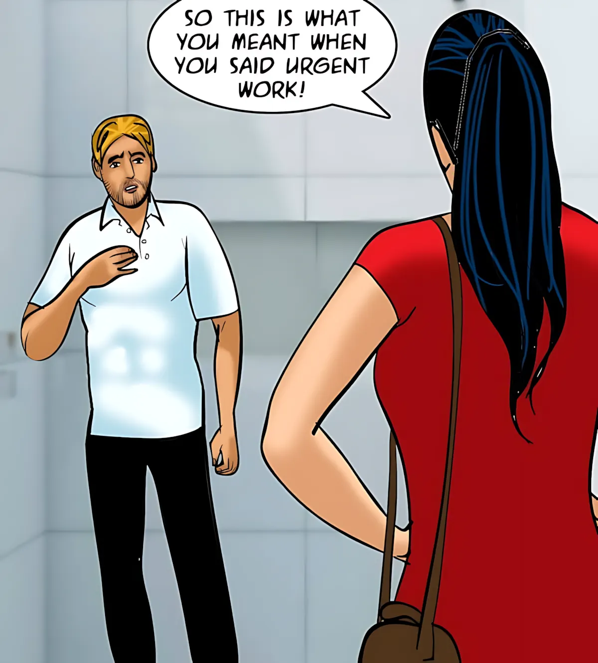 Velamma All Episodes Comics - 81 . Velamma - Episode 81 - The Salesman's Offer - Page 63