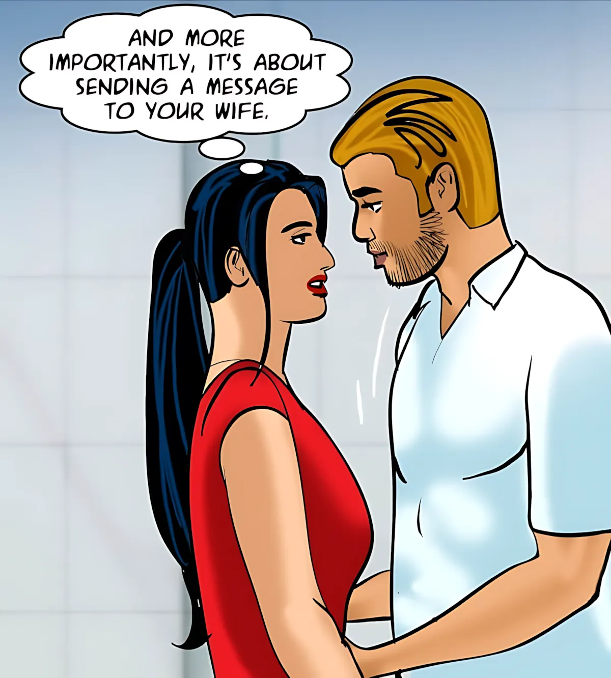 Velamma All Episodes Comics - 81 . Velamma - Episode 81 - The Salesman's Offer - Page 71