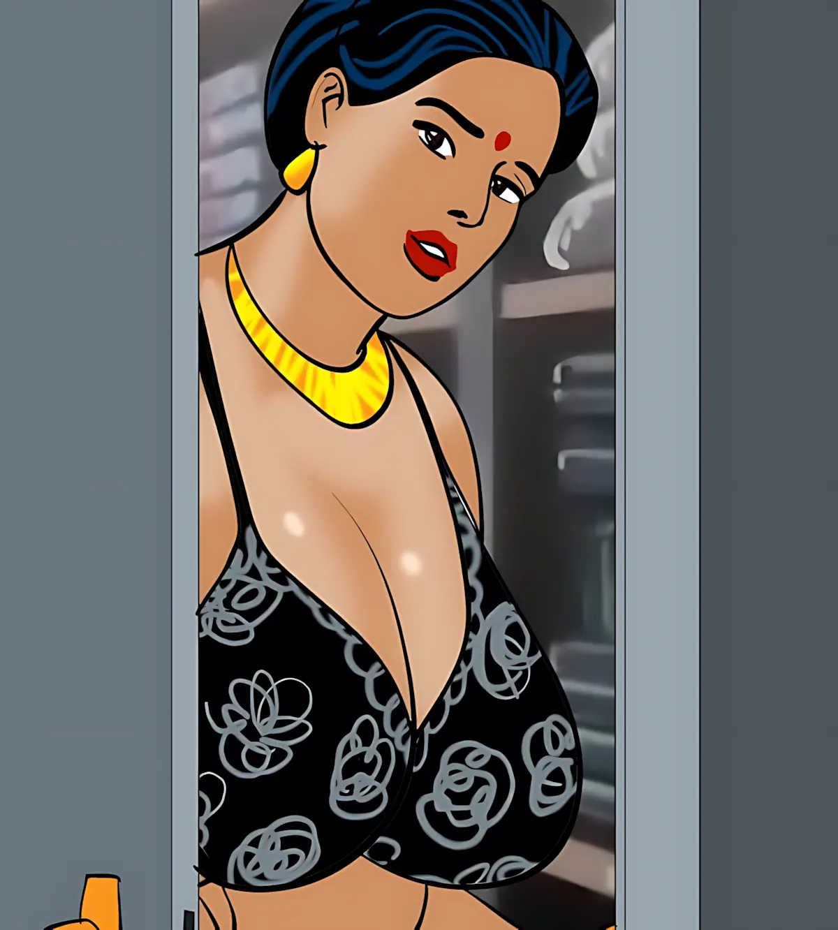 Velamma All Episodes Comics - 81 . Velamma - Episode 81 - The Salesman's Offer - Page 100