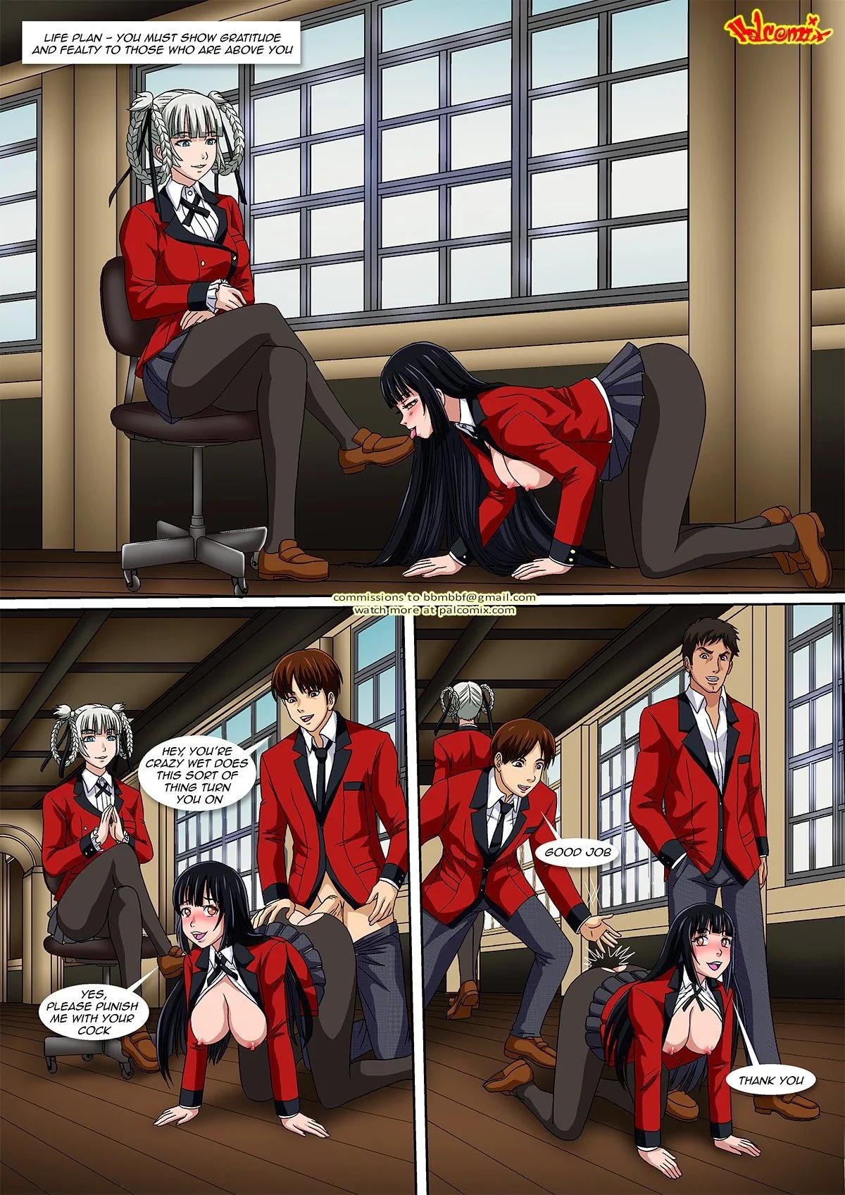 Life Plan (Kakegurui) [Palcomix] - 1 . Life Plan - (Kakegurui) [Palcomix] - Page 5