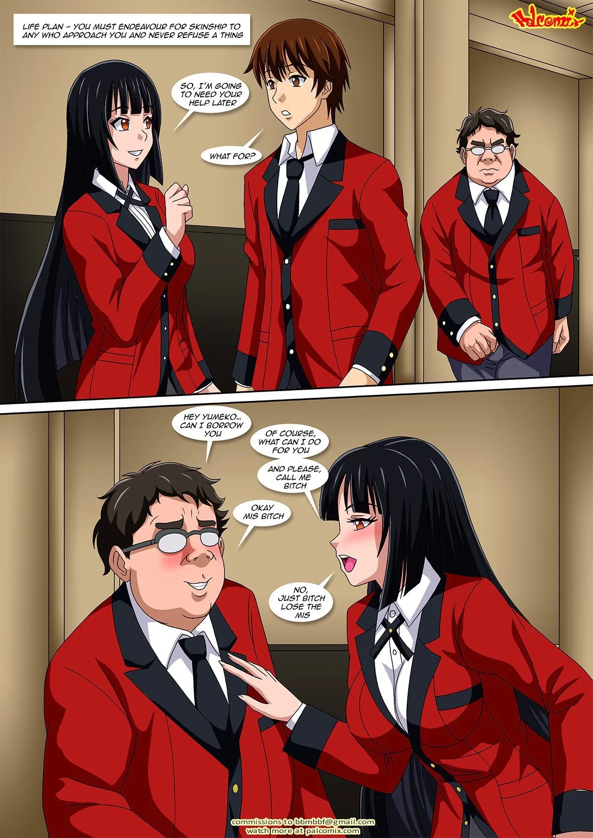 Life Plan (Kakegurui) [Palcomix] - 1 . Life Plan - (Kakegurui) [Palcomix] - Page 6
