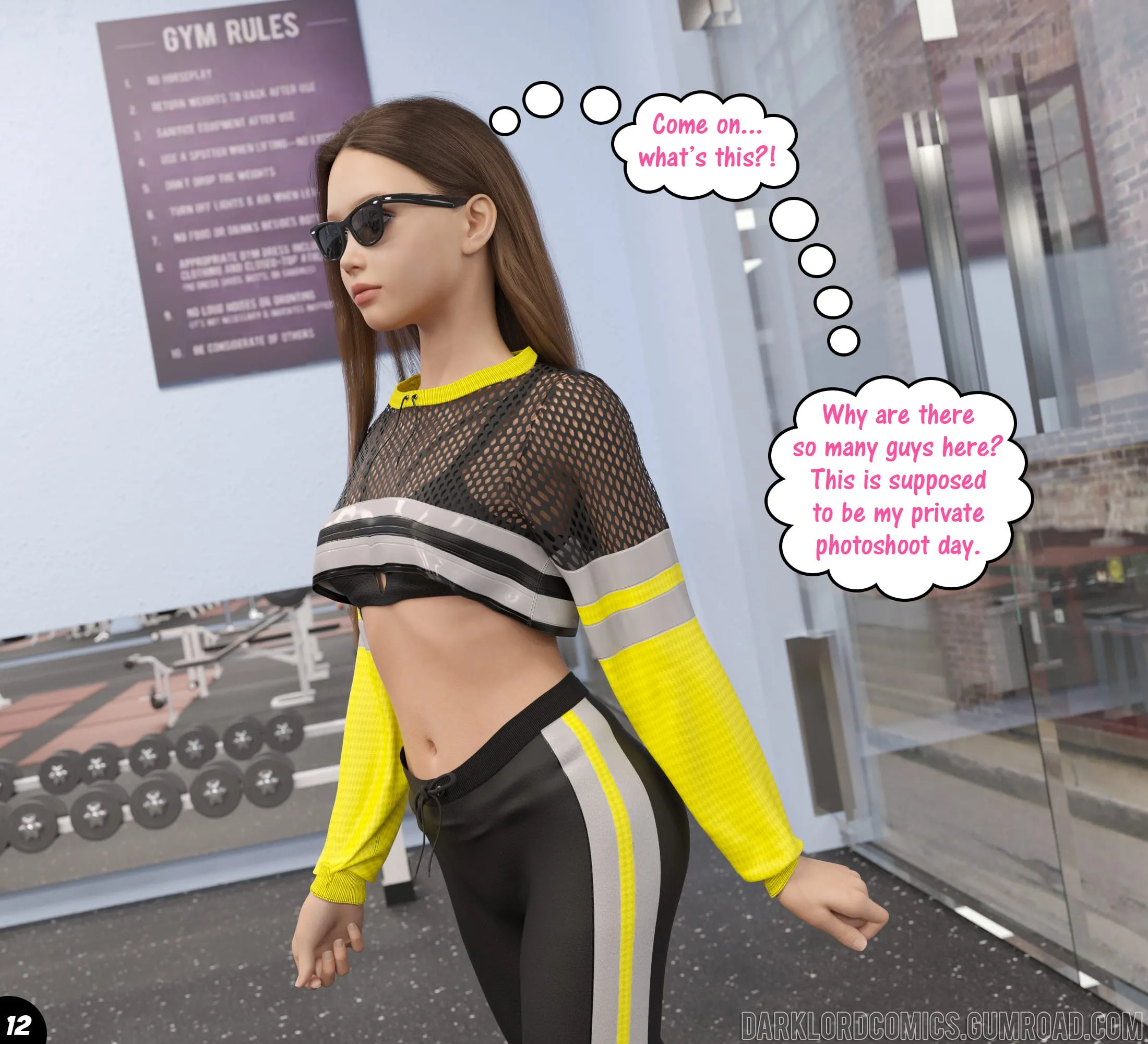 Natasha’s Workout [DarkLord] - 2 . Natasha's Workout - Chapter 2 [DarkLord] - Page 13