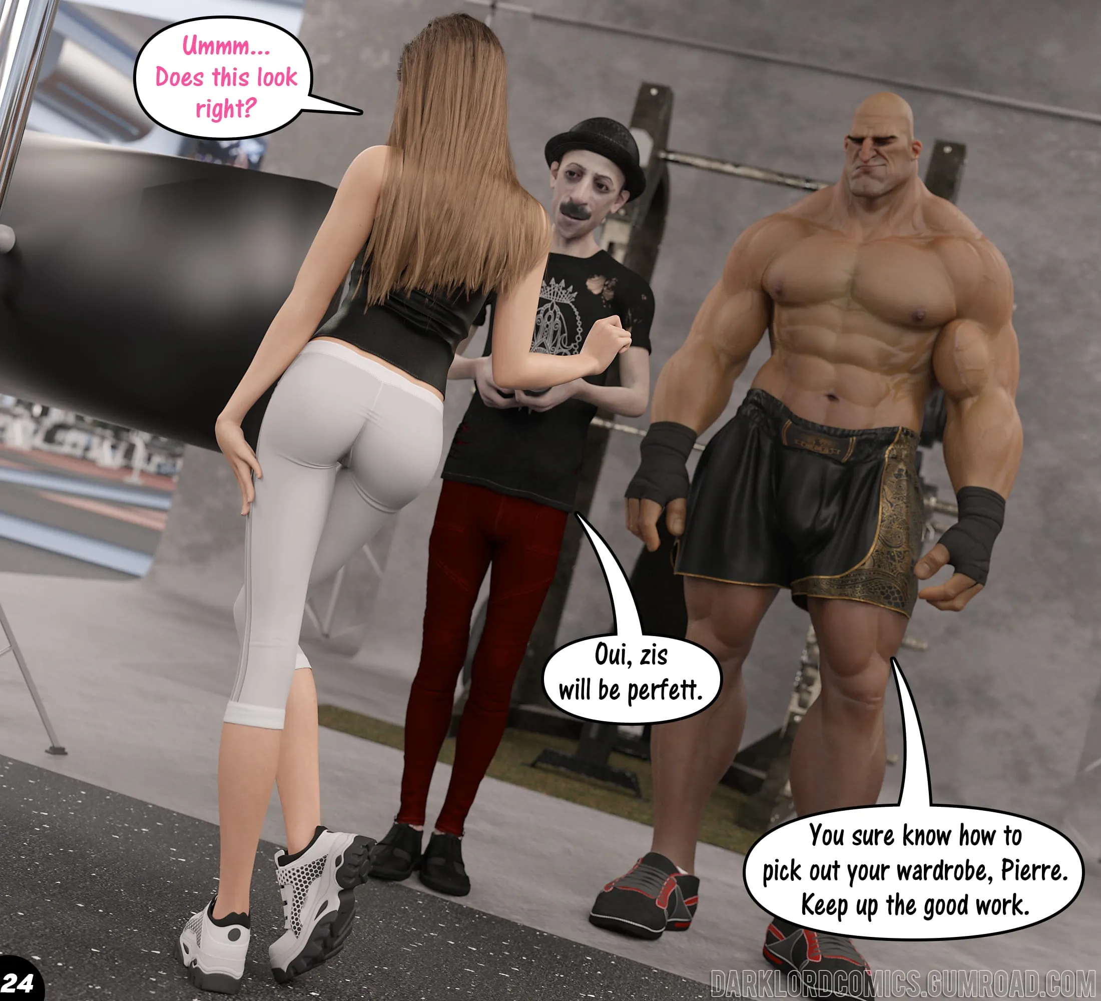 Natasha’s Workout [DarkLord] - 2 . Natasha's Workout - Chapter 2 [DarkLord] - Page 25