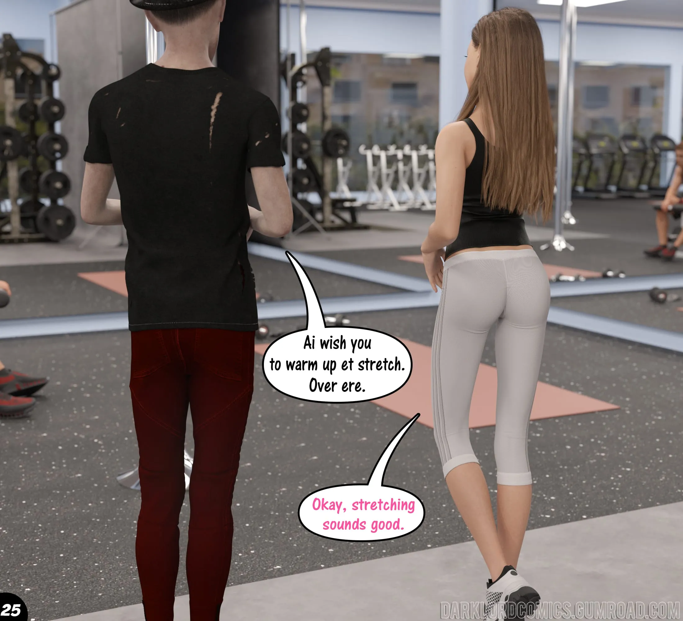 Natasha’s Workout [DarkLord] - 2 . Natasha's Workout - Chapter 2 [DarkLord] - Page 26