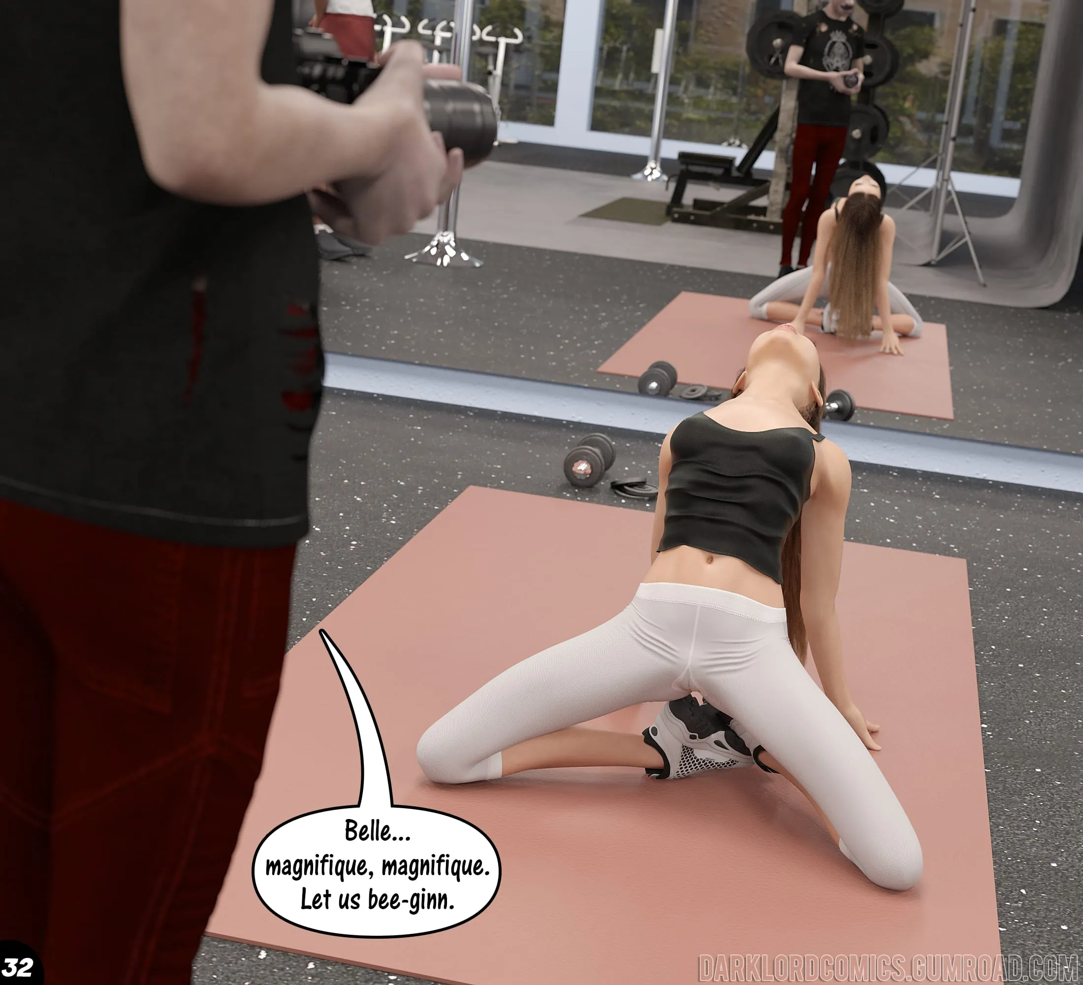 Natasha’s Workout [DarkLord] - 2 . Natasha's Workout - Chapter 2 [DarkLord] - Page 33