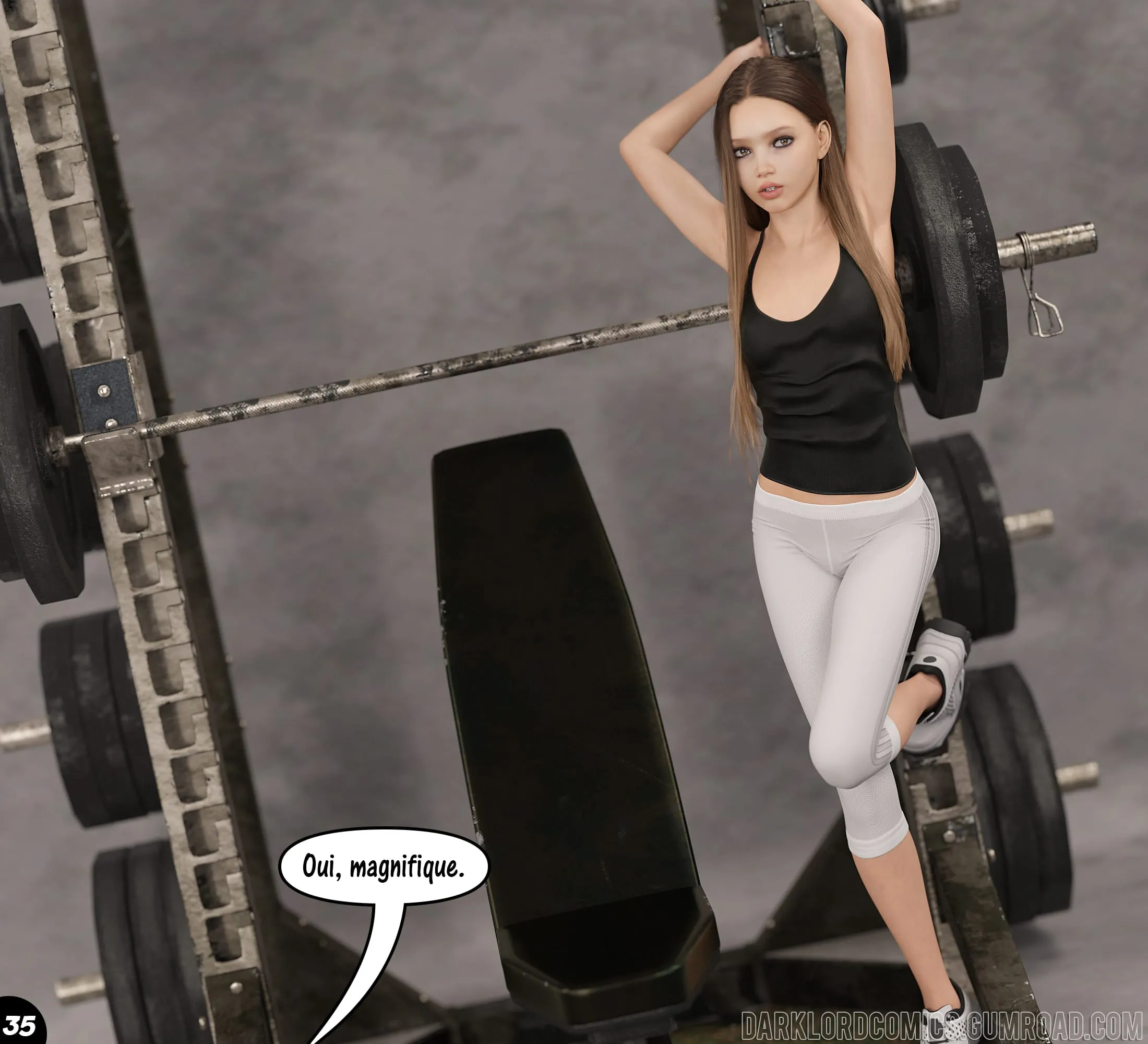 Natasha’s Workout [DarkLord] - 2 . Natasha's Workout - Chapter 2 [DarkLord] - Page 36