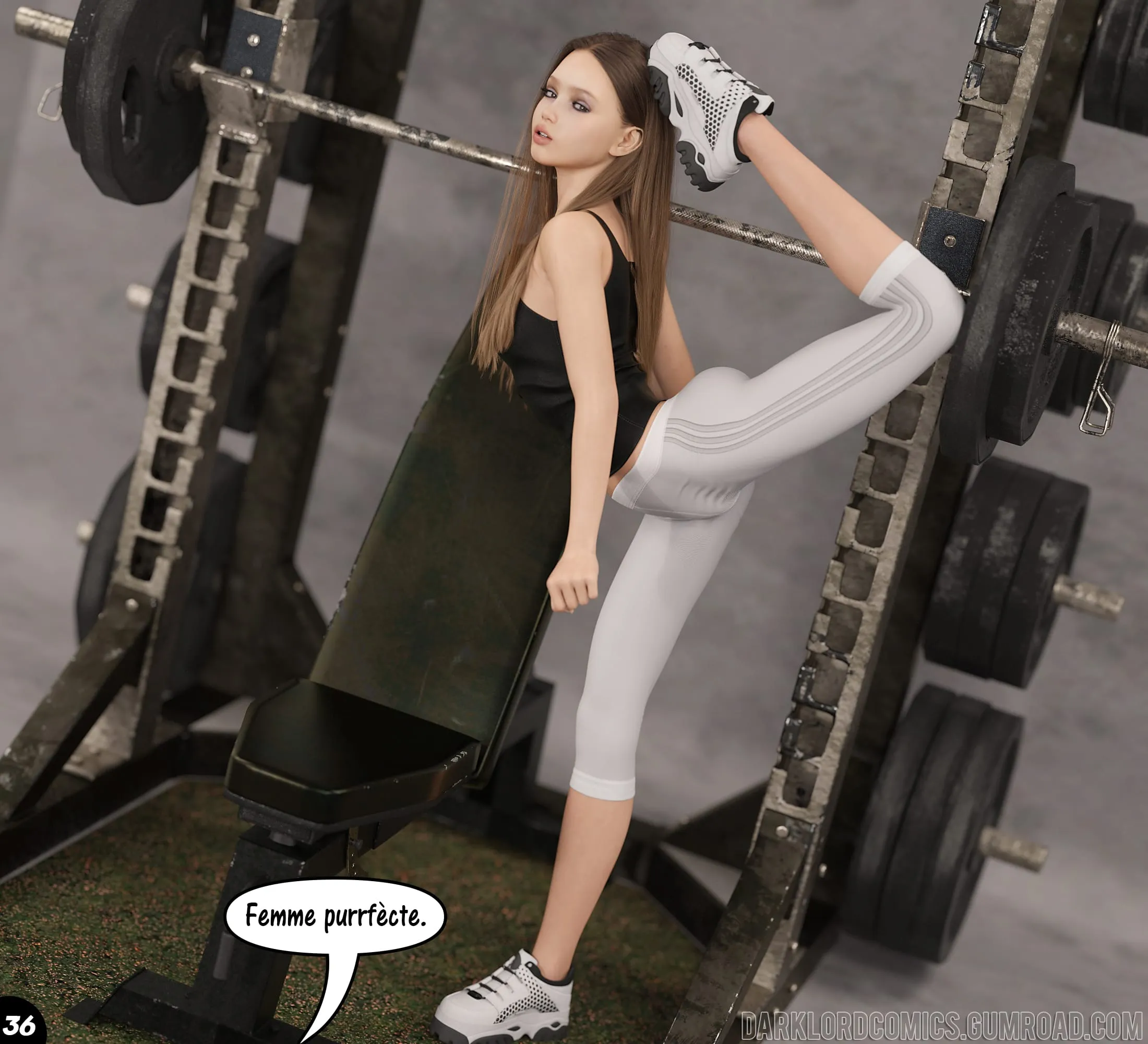Natasha’s Workout [DarkLord] - 2 . Natasha's Workout - Chapter 2 [DarkLord] - Page 37