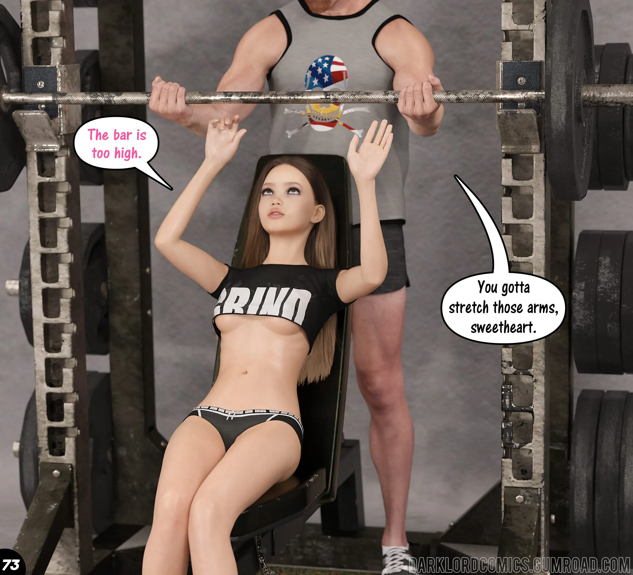Natasha’s Workout [DarkLord] - 2 . Natasha's Workout - Chapter 2 [DarkLord] - Page 74