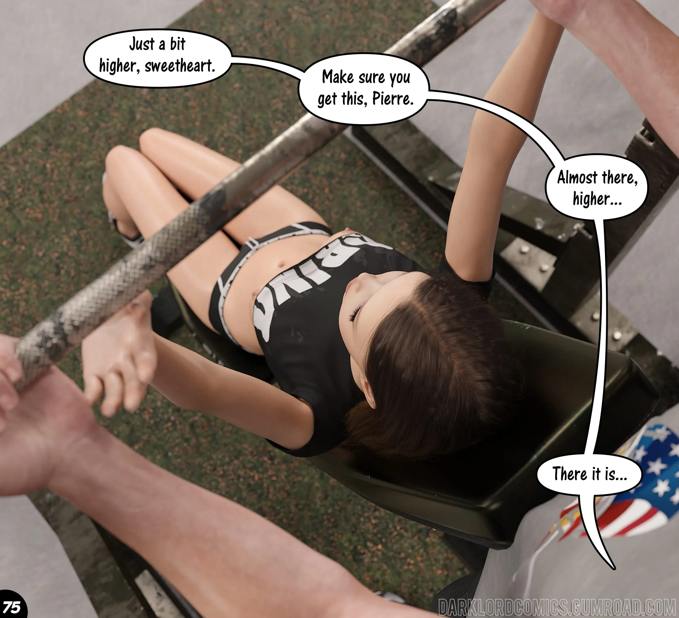 Natasha’s Workout [DarkLord] - 2 . Natasha's Workout - Chapter 2 [DarkLord] - Page 76