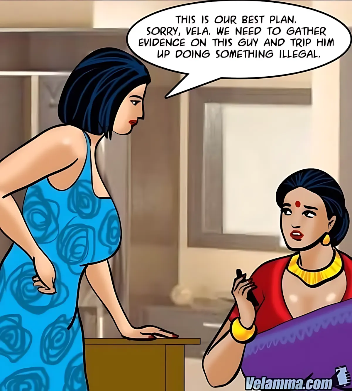 Velamma All Episodes Comics - 64 . Velamma - Episode 64 - Blackmailed-2 - Page 54