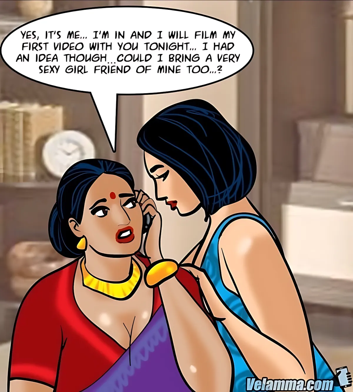 Velamma All Episodes Comics - 64 . Velamma - Episode 64 - Blackmailed-2 - Page 55