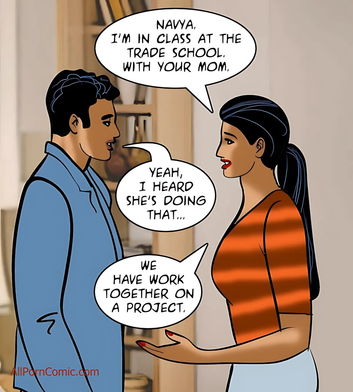 Velamma All Episodes Comics - 93 . Velamma - Episode 93 - The Puppet Master - Page 53