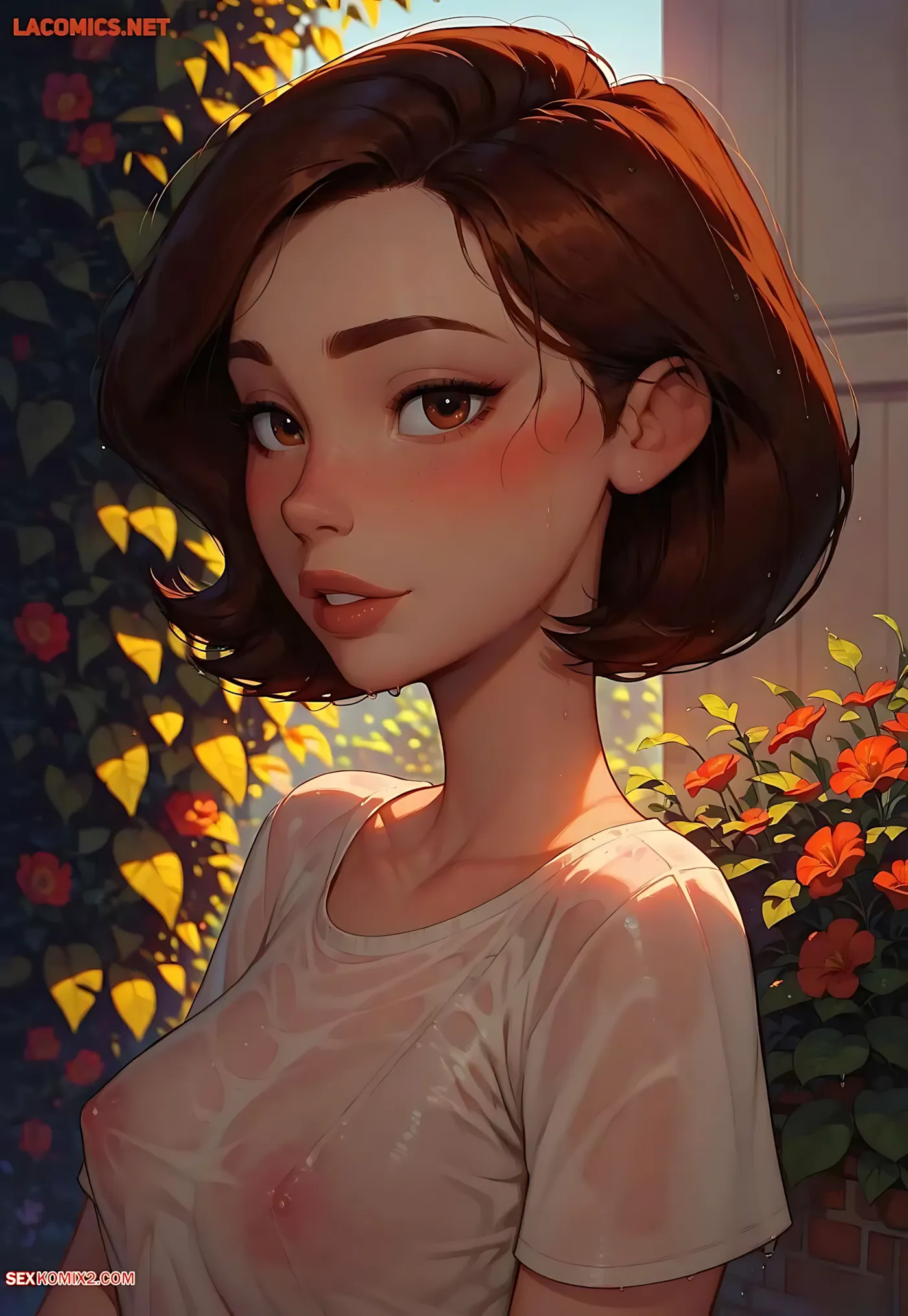 Helen Watering in the Greenhouse - Helen Watering in the Greenhouse [The Incredible] - Page 4