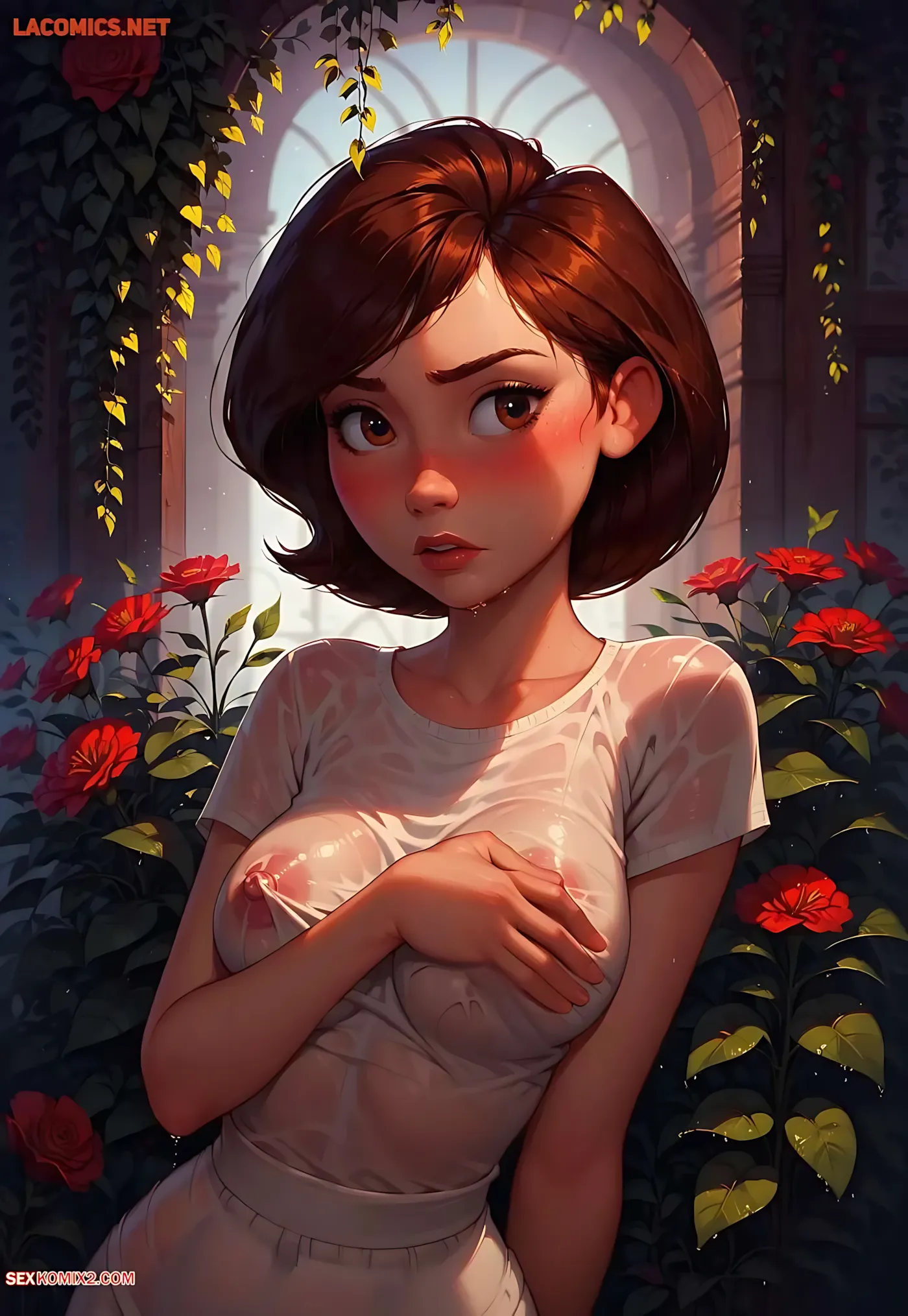Helen Watering in the Greenhouse - Helen Watering in the Greenhouse [The Incredible] - Page 15