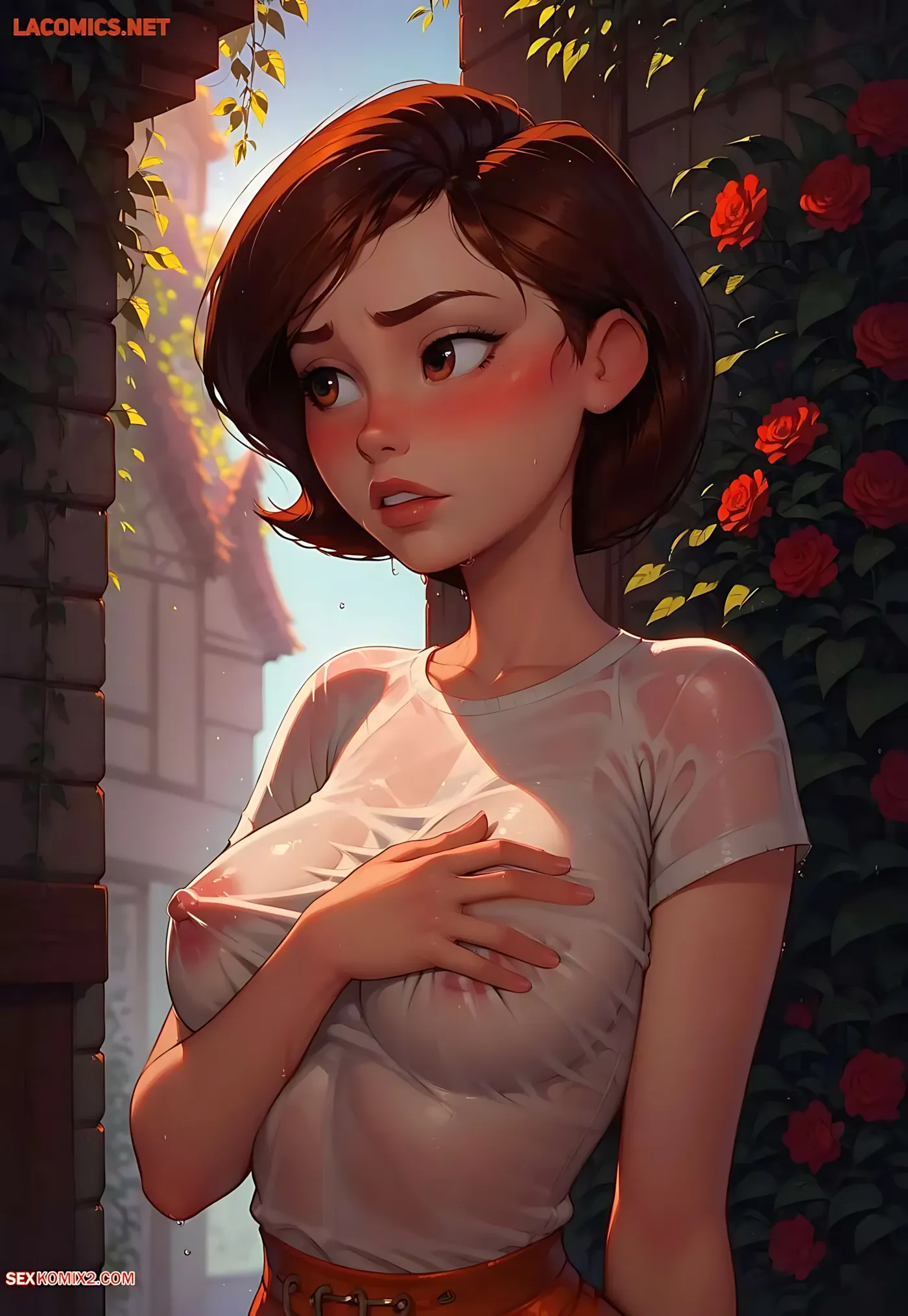 Helen Watering in the Greenhouse - Helen Watering in the Greenhouse [The Incredible] - Page 17