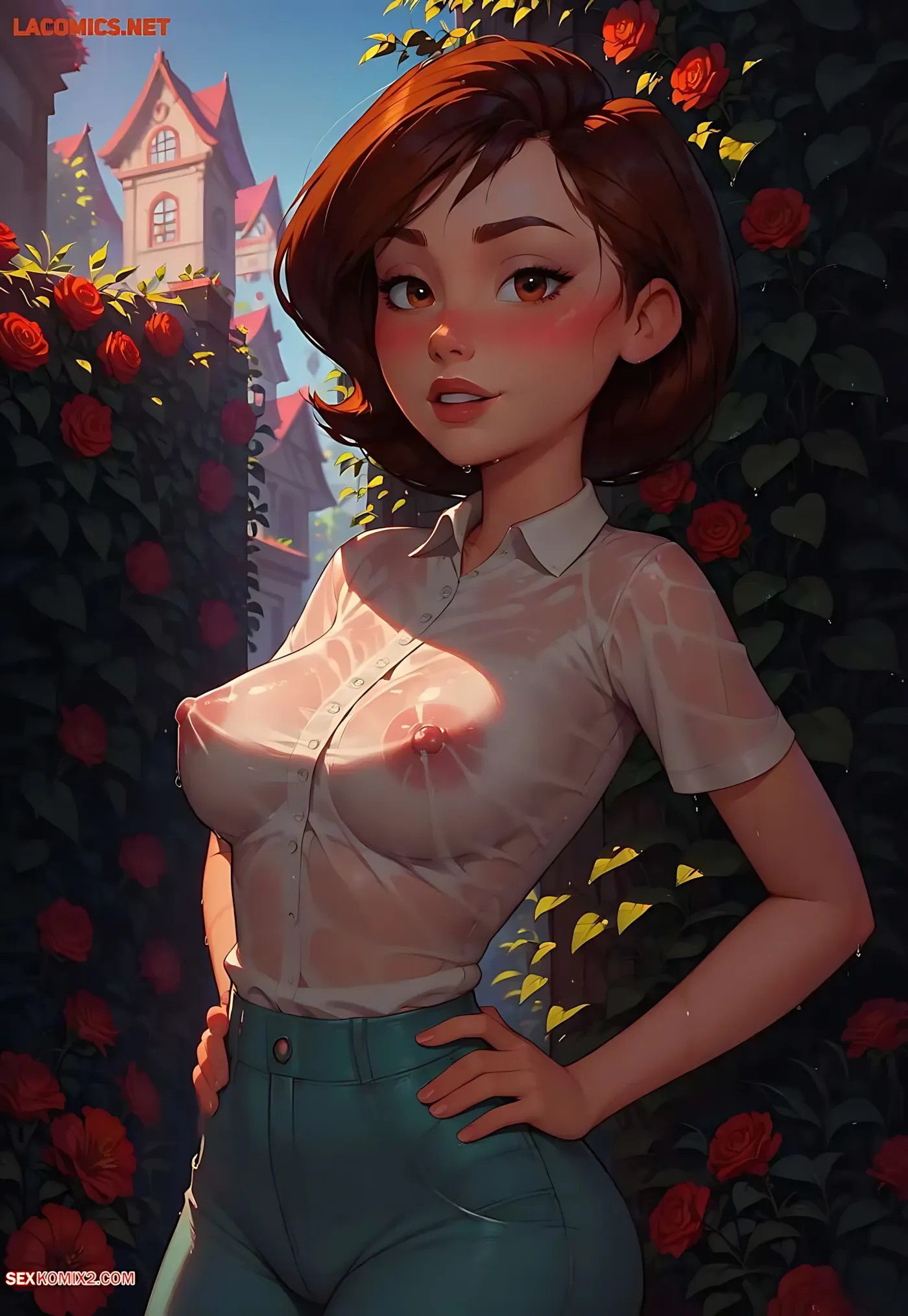 Helen Watering in the Greenhouse - Helen Watering in the Greenhouse [The Incredible] - Page 23