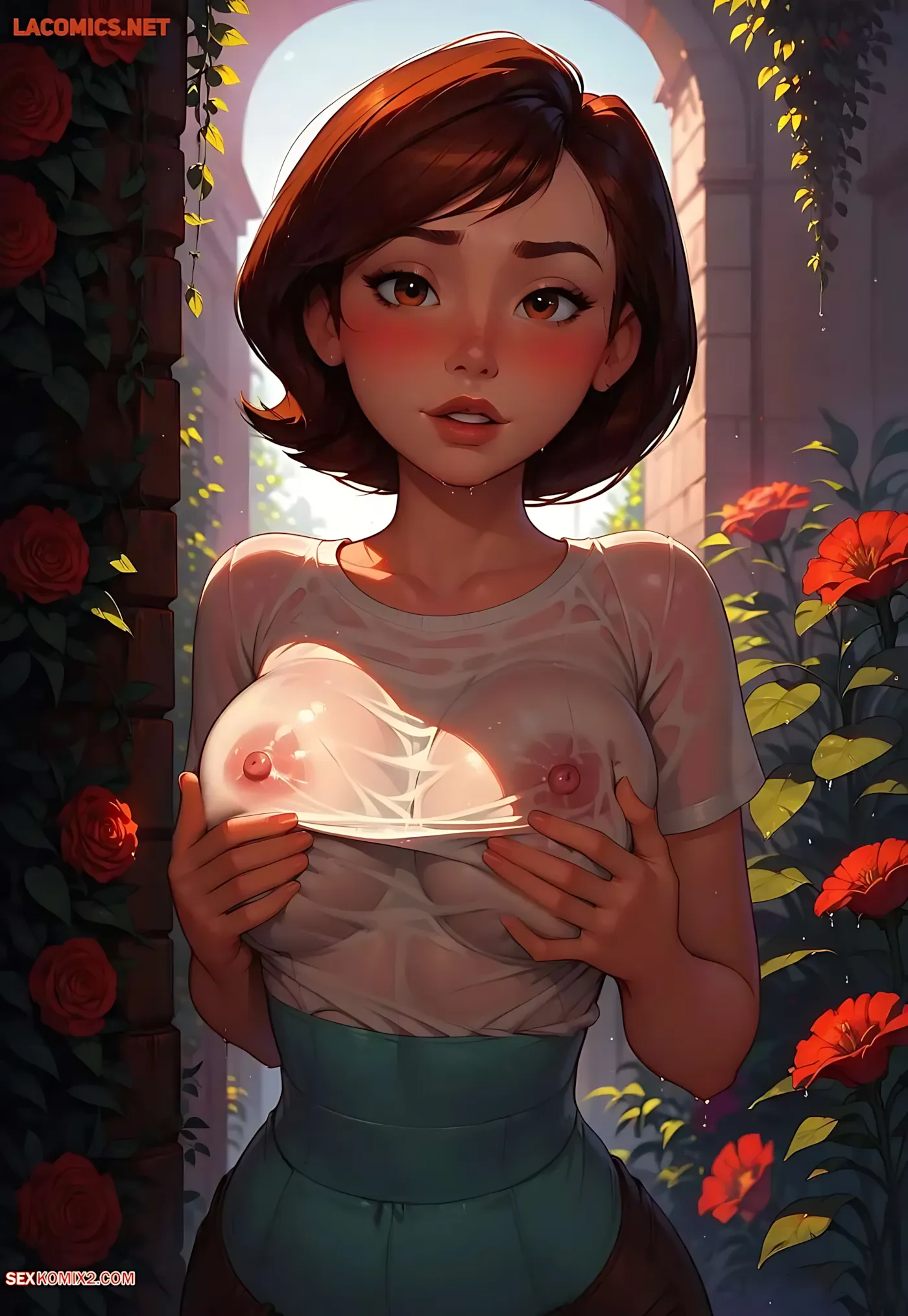 Helen Watering in the Greenhouse - Helen Watering in the Greenhouse [The Incredible] - Page 24