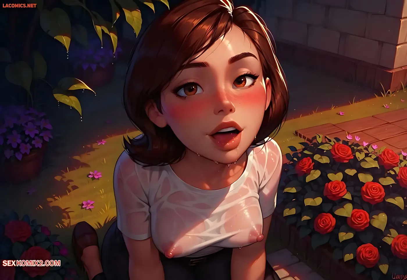 Helen Watering in the Greenhouse - Helen Watering in the Greenhouse [The Incredible] - Page 49