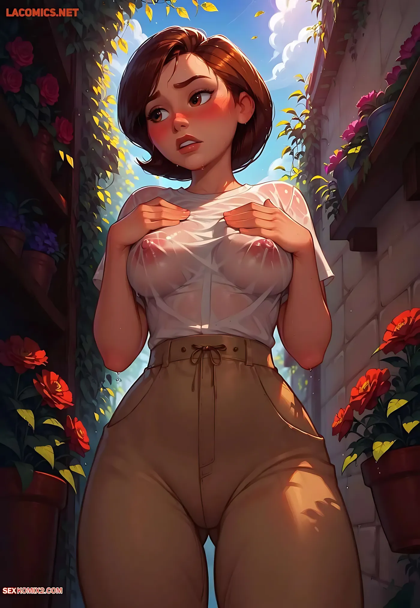Helen Watering in the Greenhouse - Helen Watering in the Greenhouse [The Incredible] - Page 66