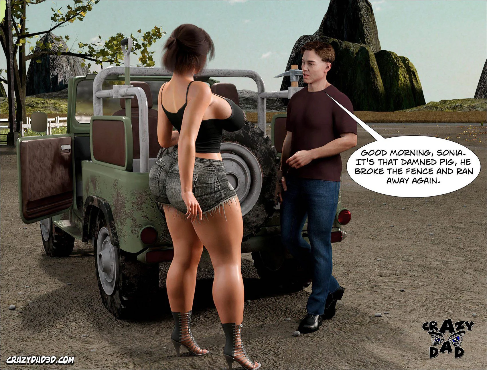 Foster Mother [CrazyDad3D] -  Foster Mother - Part - 31 [CrazyDad3D] - Page 9