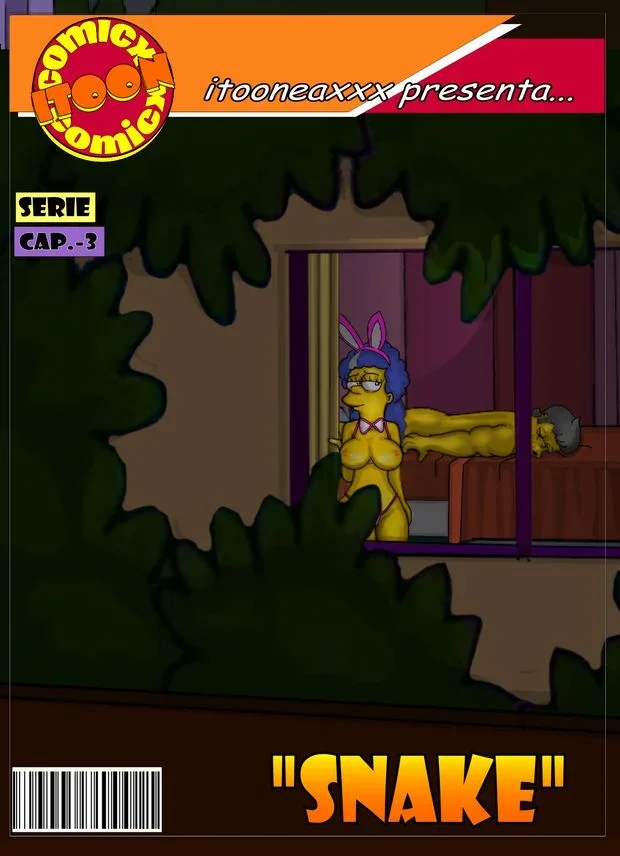 The Simpsons Porn Comics Series - 4.3 . Snake 3 - Eng - Page 1