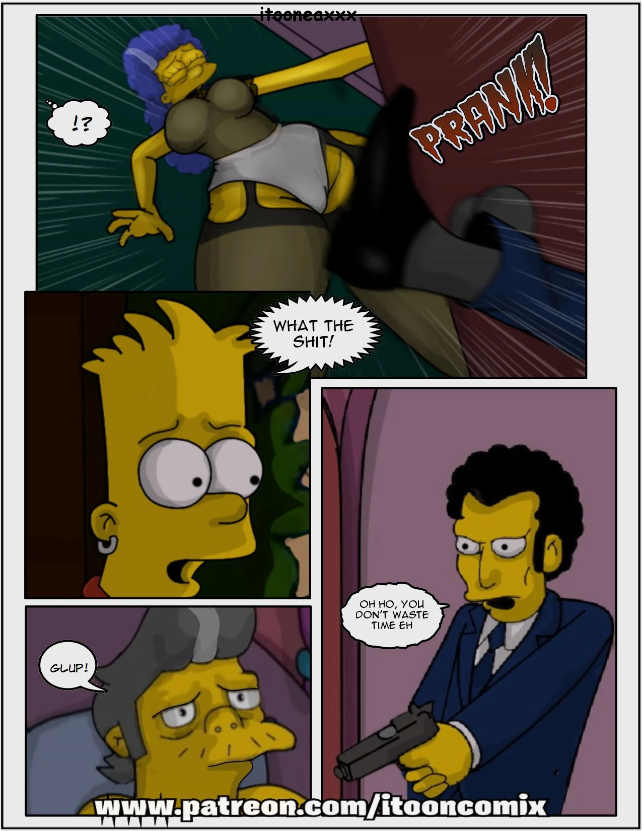 The Simpsons Porn Comics Series - 4.3 . Snake 3 - Eng - Page 25