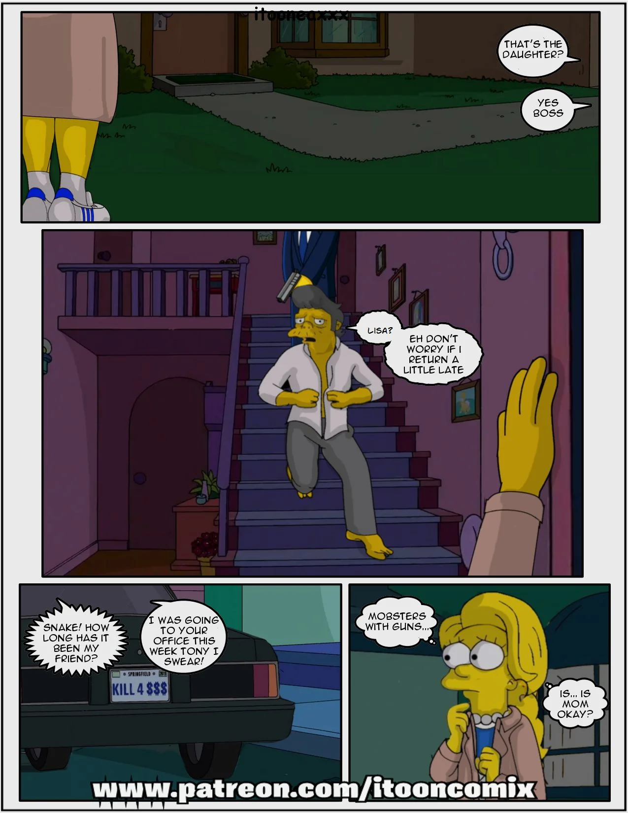 The Simpsons Porn Comics Series - 4.3 . Snake 3 - Eng - Page 26