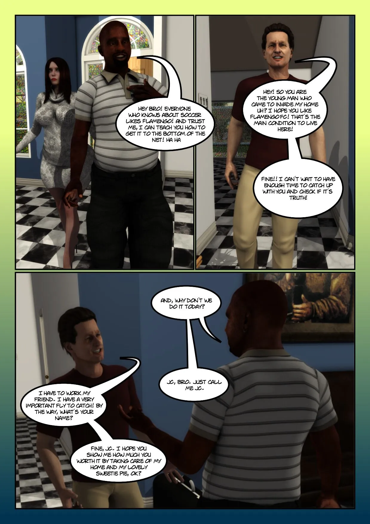 The Preacher’s Wife [Moiarte3D] - 5 . The Preacher's Wife - Chapter 5 - Page 12