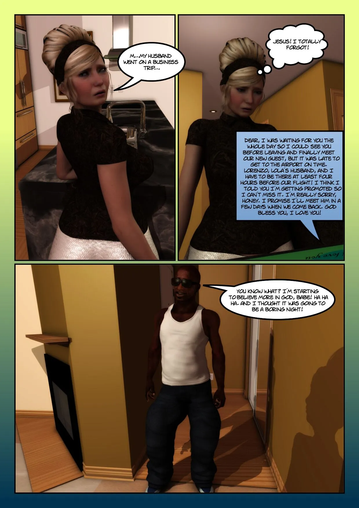 The Preacher’s Wife [Moiarte3D] - 5 . The Preacher's Wife - Chapter 5 - Page 16