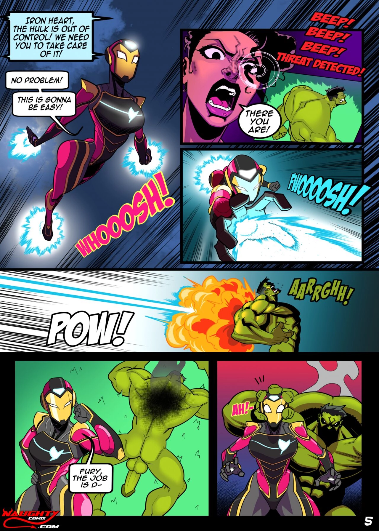 Avengers – The Insatiable Hulk [NaughtyComix] - Avengers - The Insatiable Hulk - Page 5
