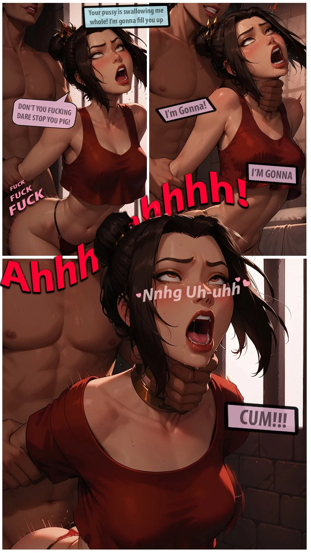 Aunt Cass Pool Party [LowFireStudios] - 3 .Azula & The Guard - Page 12