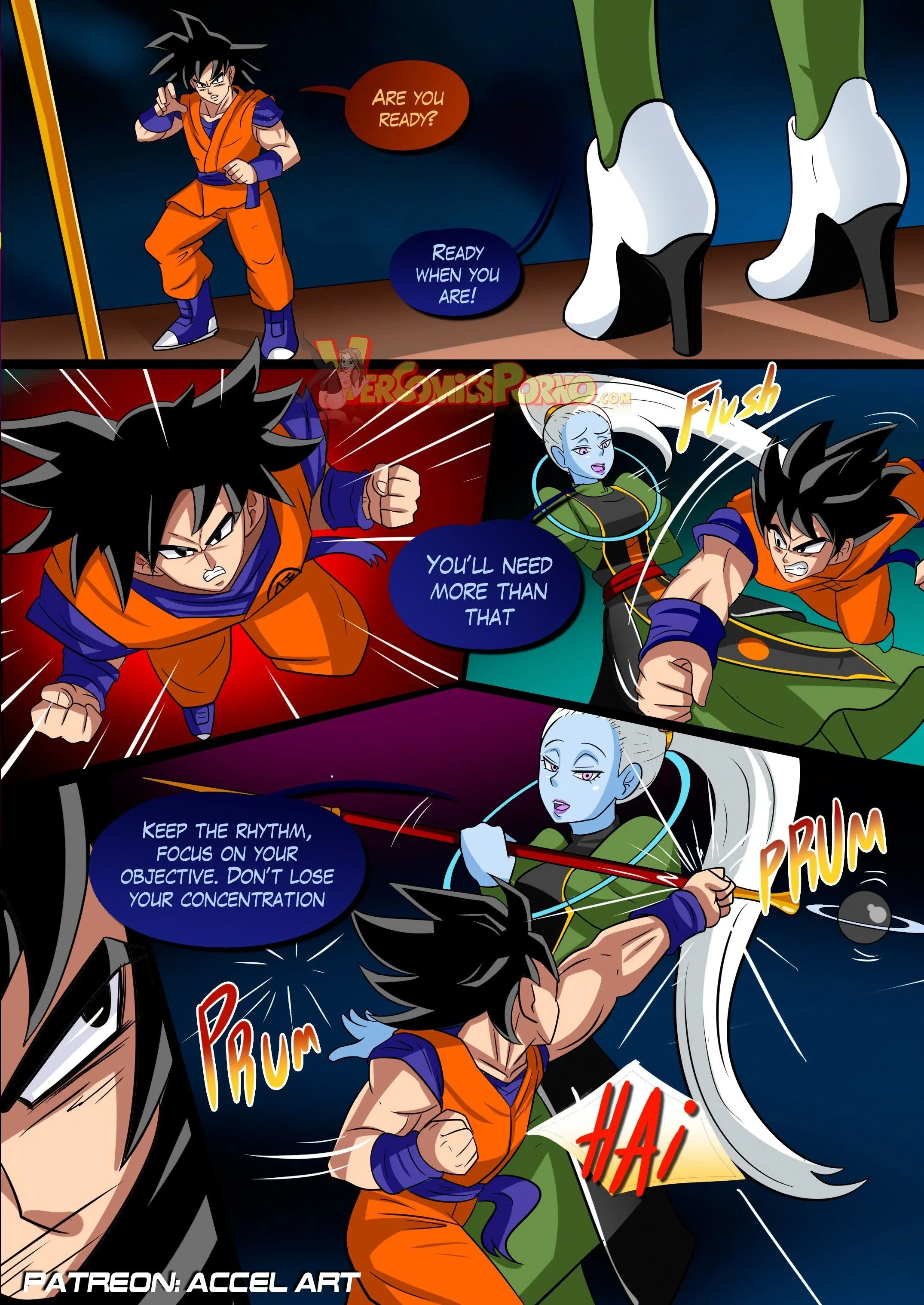 Special Training (Dragon Ball Z) [Accel Art] - 1 . Special Training - (Dragon Ball Z) [Accel Art] - Page 4