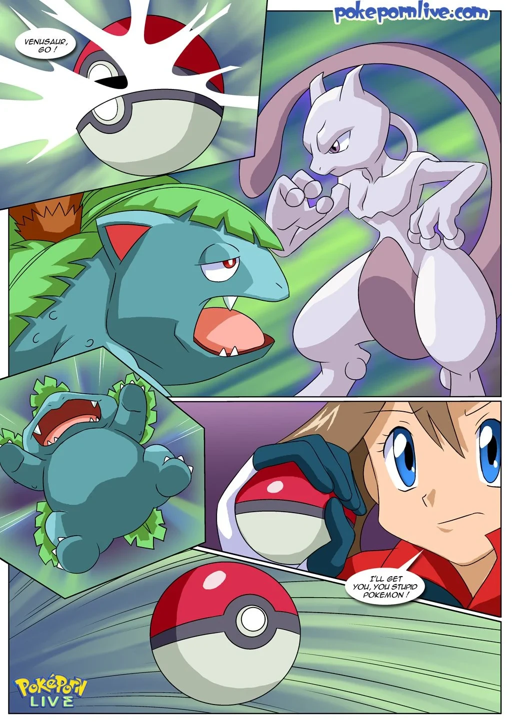 A Tough Capture (Pokemon) [Palcomix] - 1 . A Tough Capture - (Pokemon) [Palcomix] - Page 6