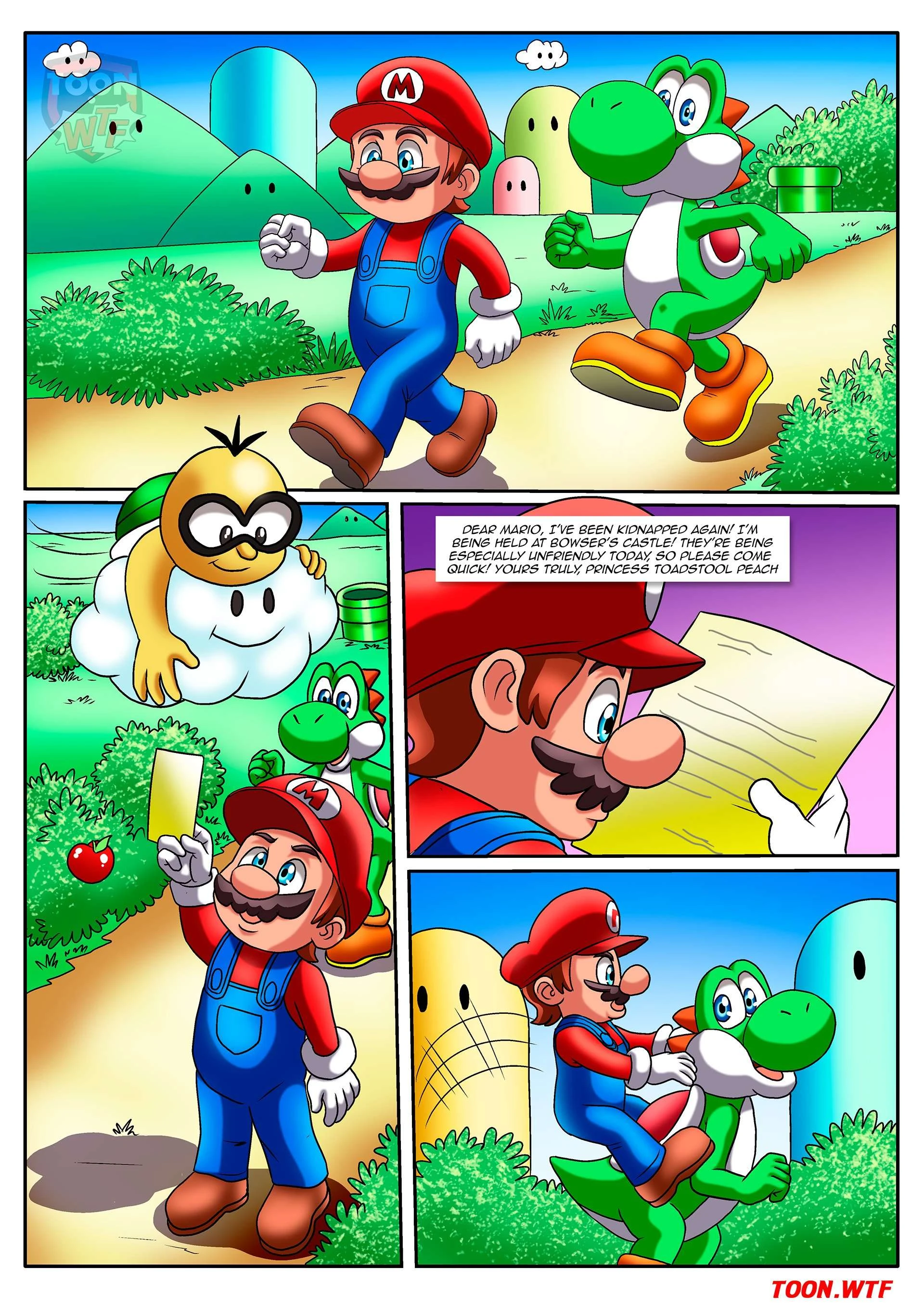 Carnal Castle (Super Mario) [PalComix] - 1 . Carnal Castle - (Super Mario) [PalComix] - Page 2