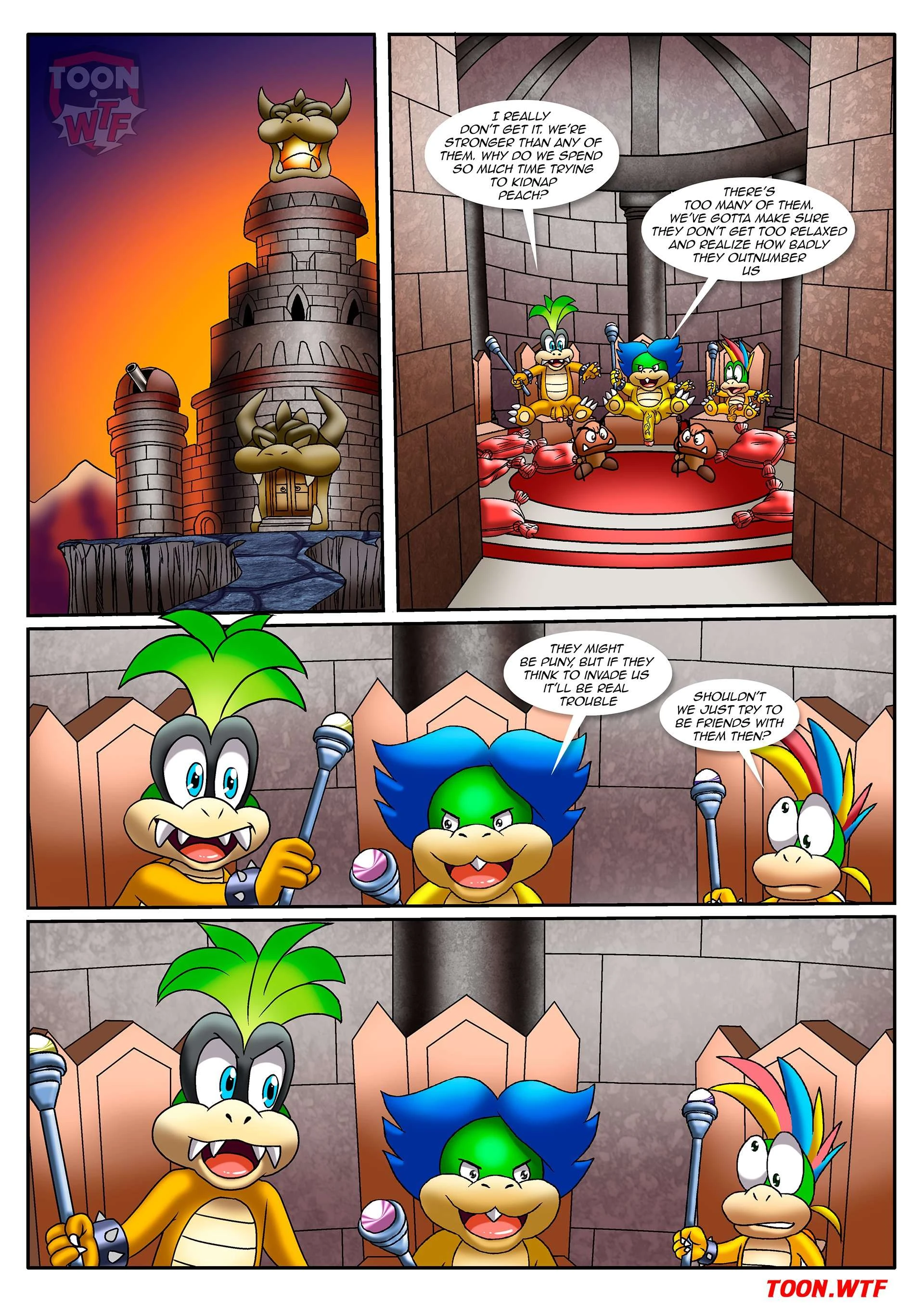 Carnal Castle (Super Mario) [PalComix] - 1 . Carnal Castle - (Super Mario) [PalComix] - Page 4