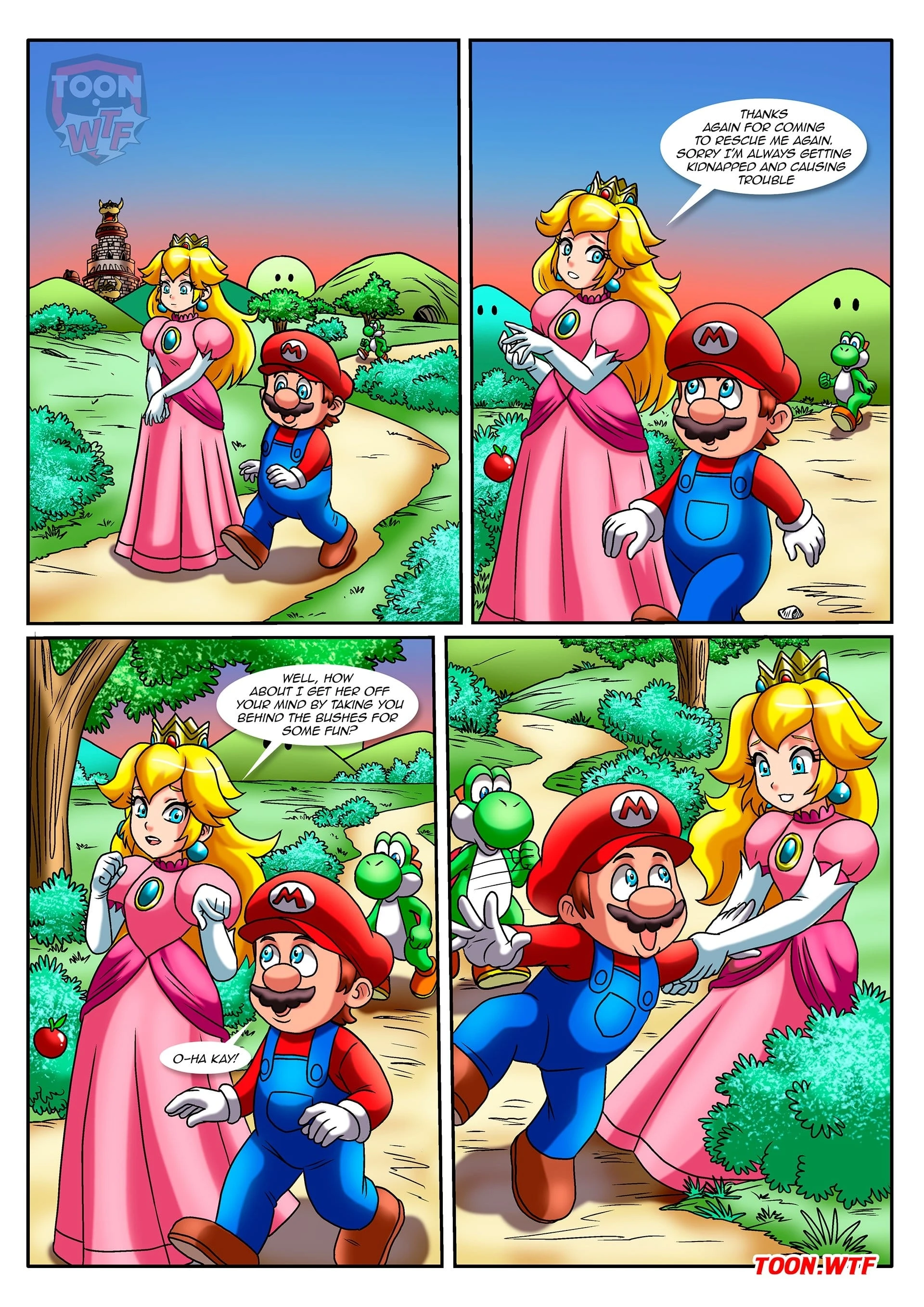 Carnal Castle (Super Mario) [PalComix] - 1 . Carnal Castle - (Super Mario) [PalComix] - Page 19