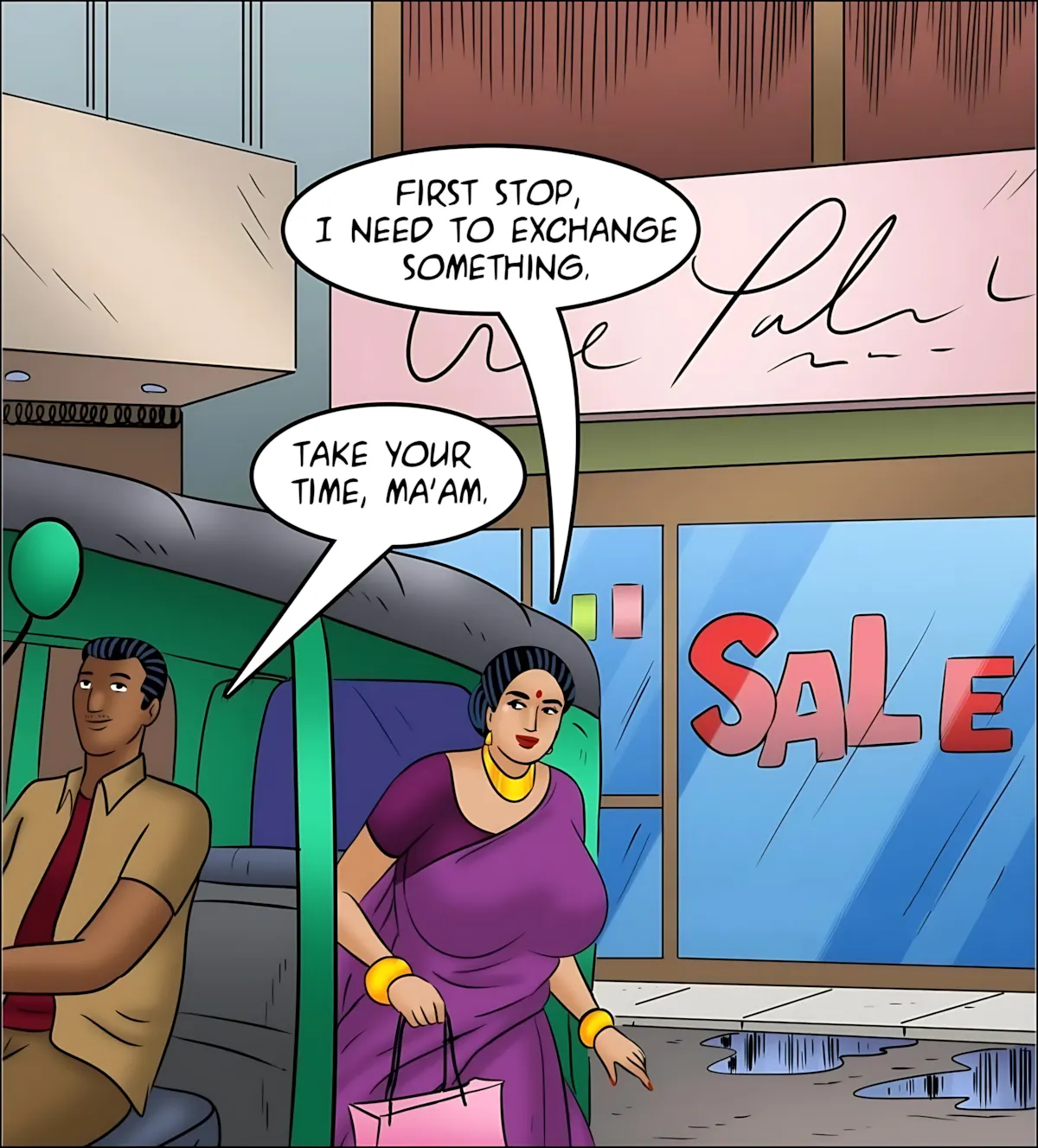 Velamma All Episodes Comics - 126 . Velamma - Episode 126 - Rickshaw Rendezvous - Page 31