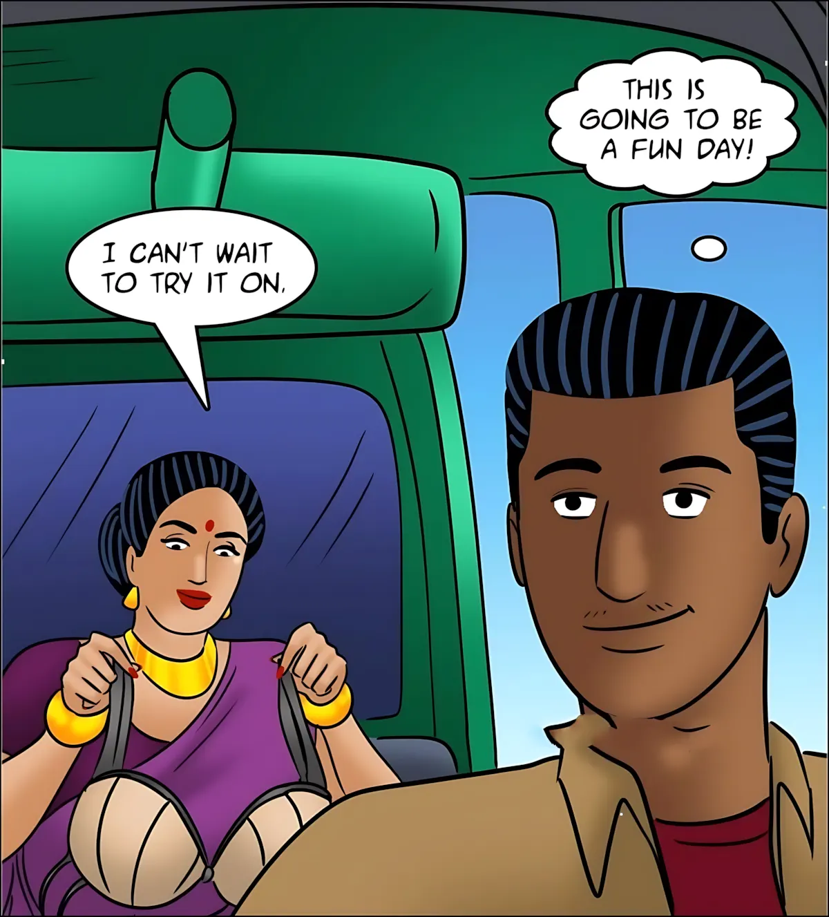 Velamma All Episodes Comics - 126 . Velamma - Episode 126 - Rickshaw Rendezvous - Page 36