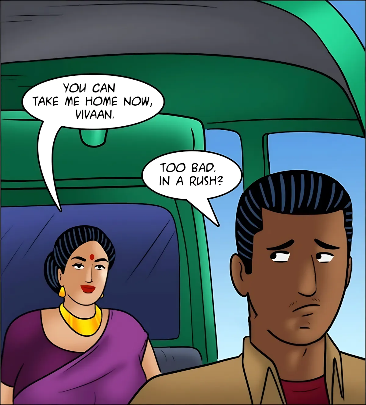 Velamma All Episodes Comics - 126 . Velamma - Episode 126 - Rickshaw Rendezvous - Page 41