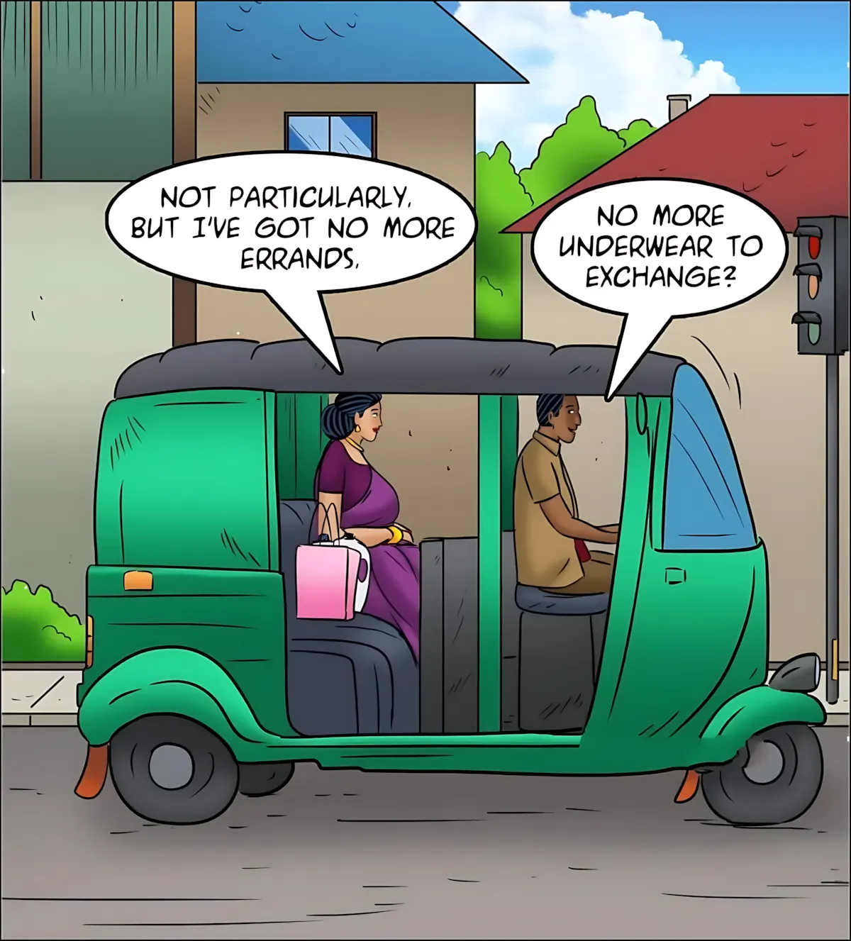 Velamma All Episodes Comics - 126 . Velamma - Episode 126 - Rickshaw Rendezvous - Page 42