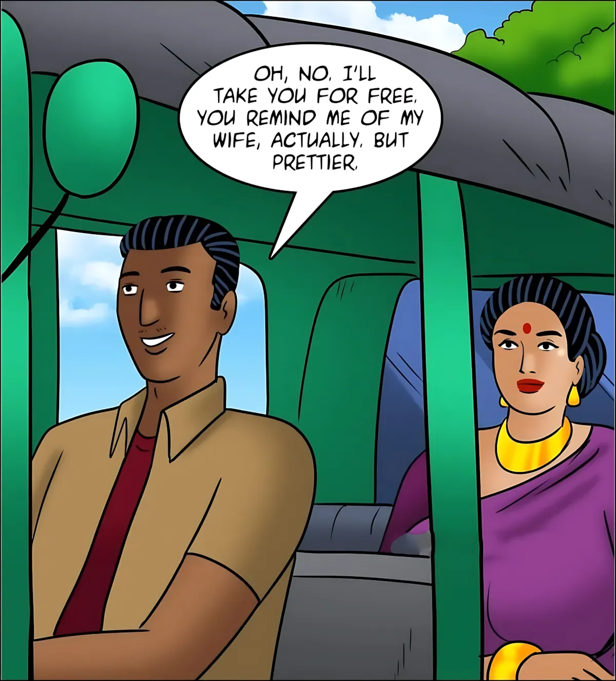 Velamma All Episodes Comics - 126 . Velamma - Episode 126 - Rickshaw Rendezvous - Page 45