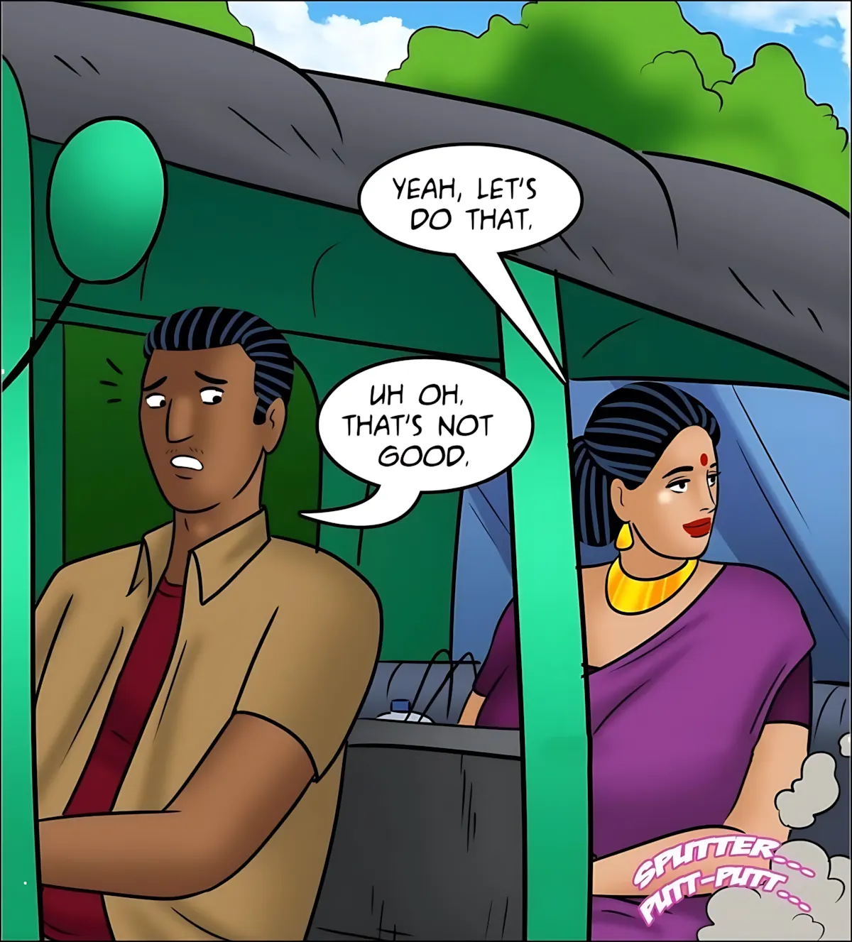 Velamma All Episodes Comics - 126 . Velamma - Episode 126 - Rickshaw Rendezvous - Page 50